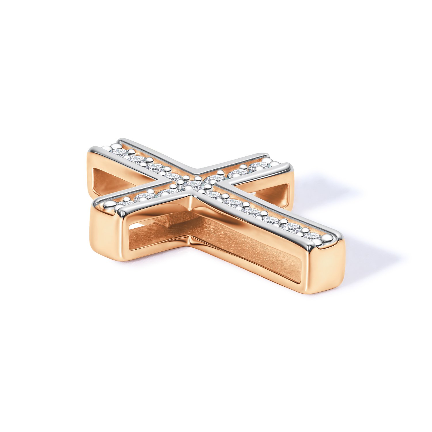 Золотая подвеска с бриллиантами