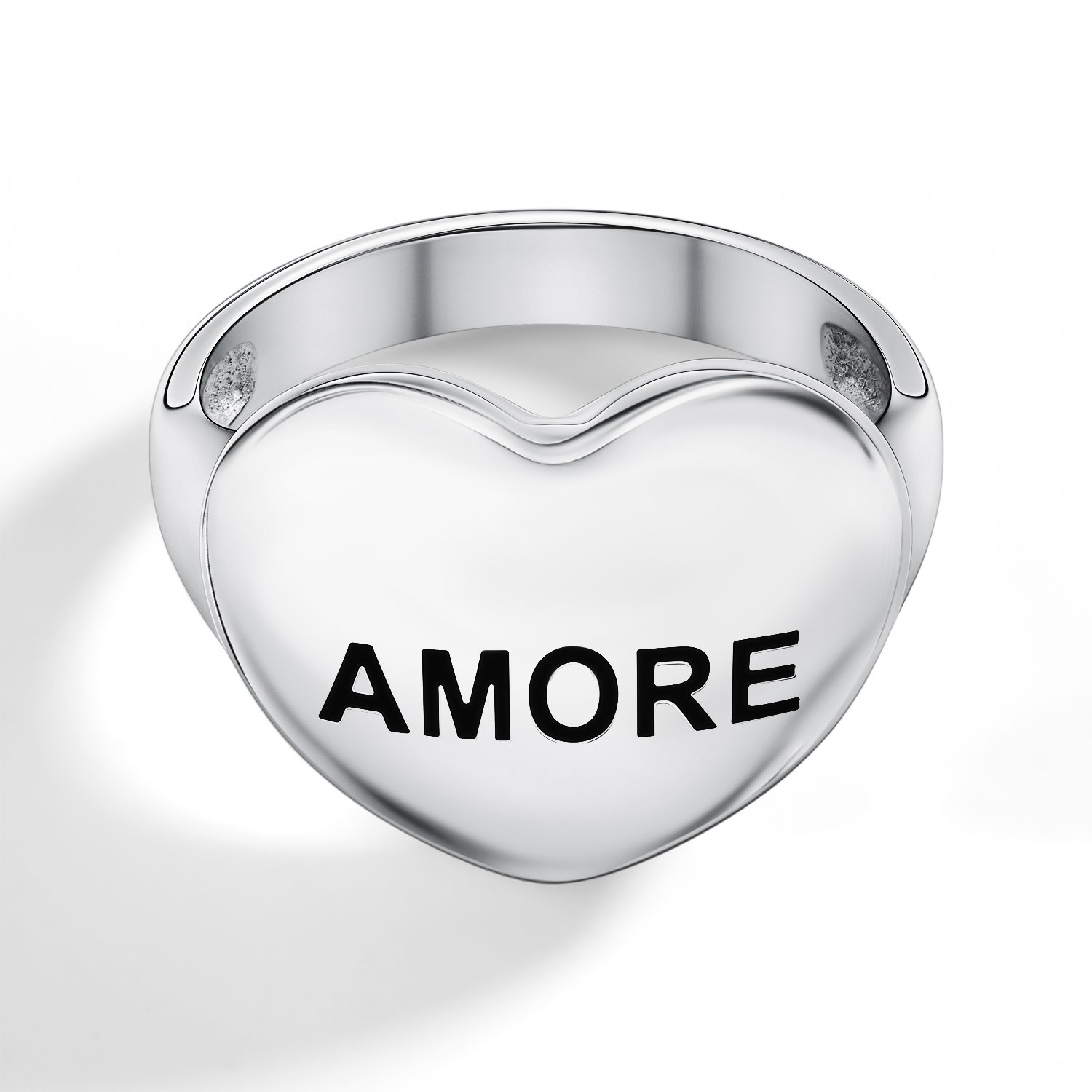 Серебряное кольцо с эмалью