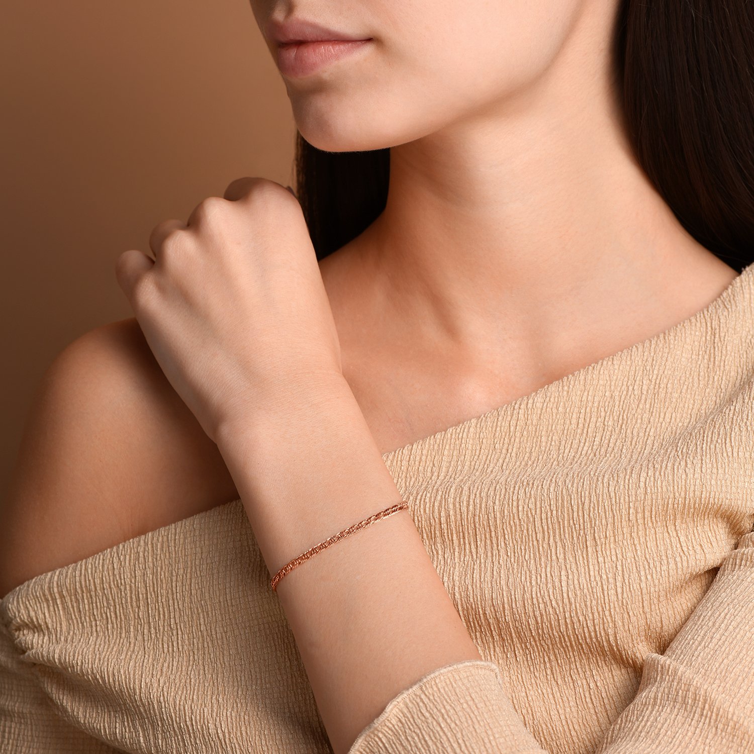 Золотой браслет полновесный