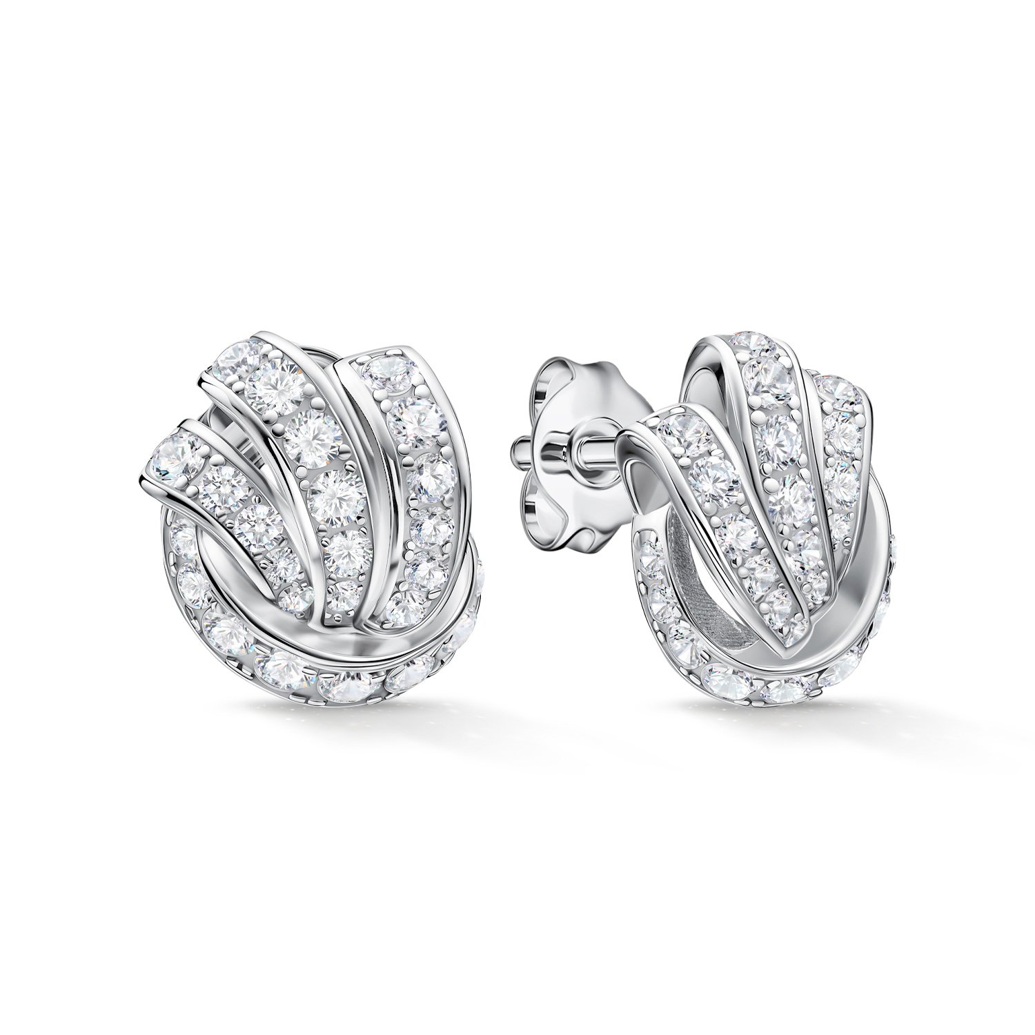 Фото «Серебряные серьги с фианитами»