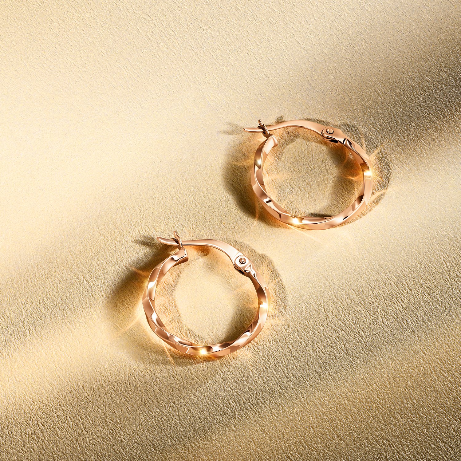 Золотые серьги-конго