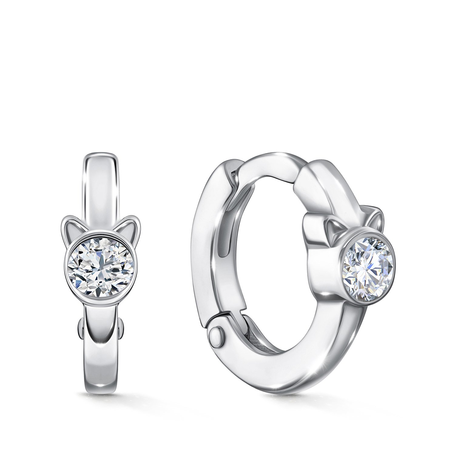 Фото «Серебряные серьги с фианитами»