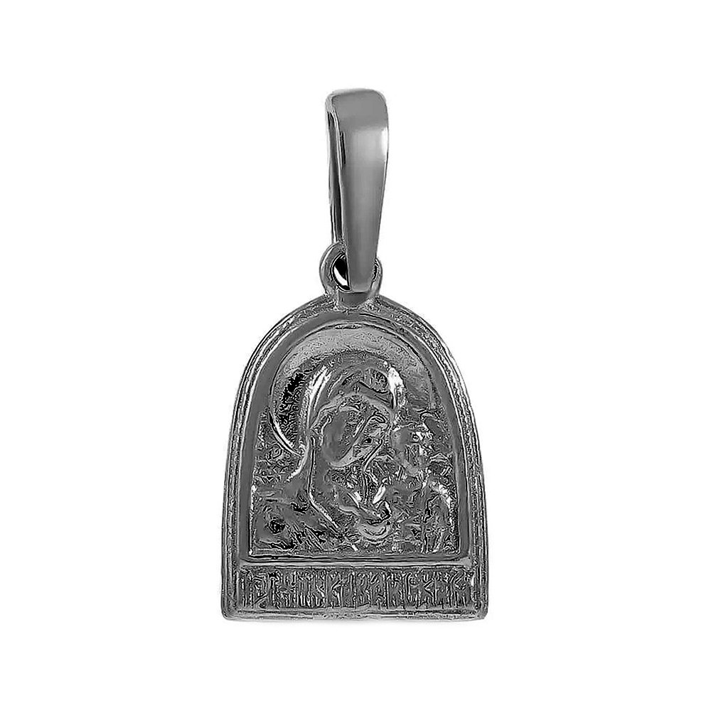 Фото «Серебряная подвеска Икона с чернением»