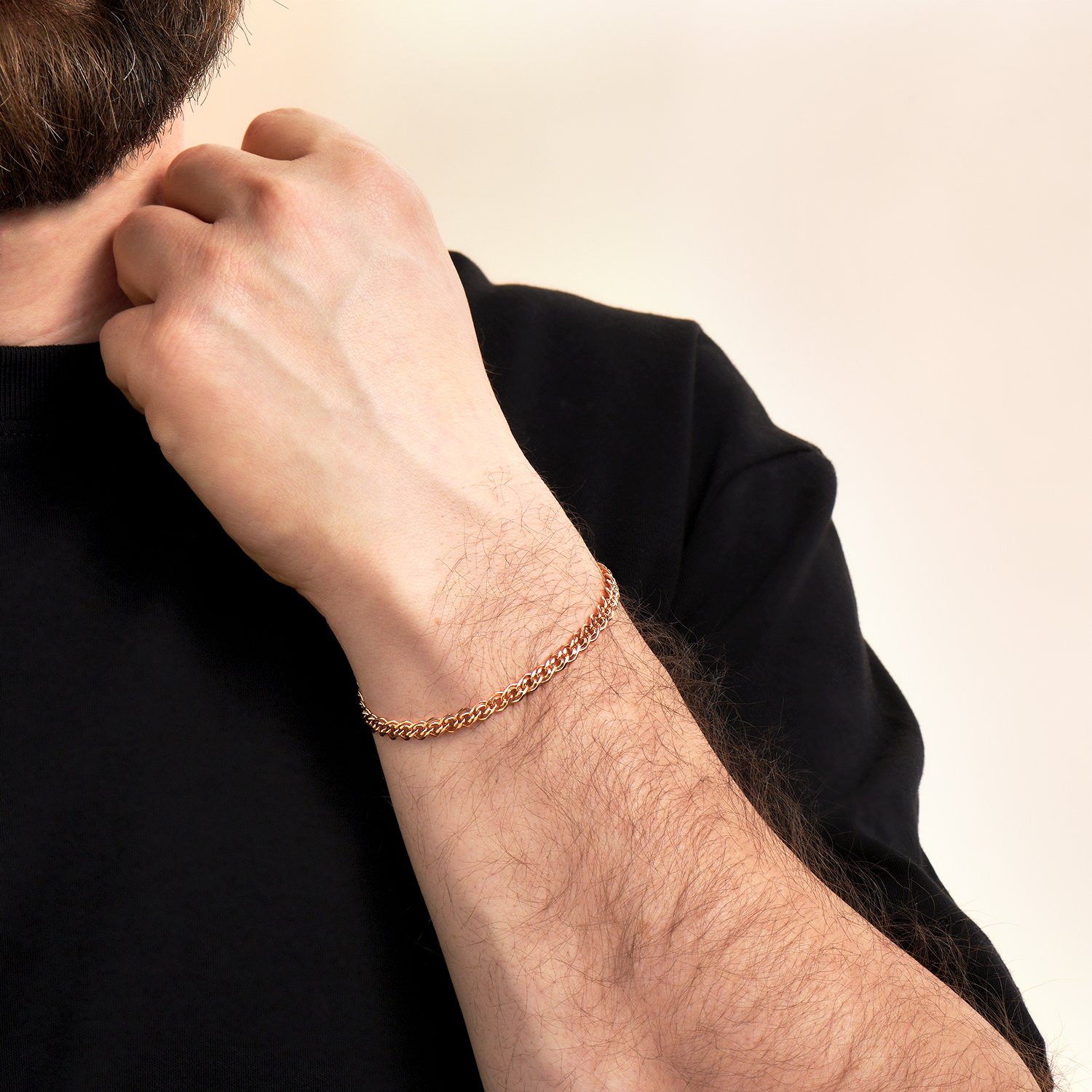 Золотой браслет полновесный