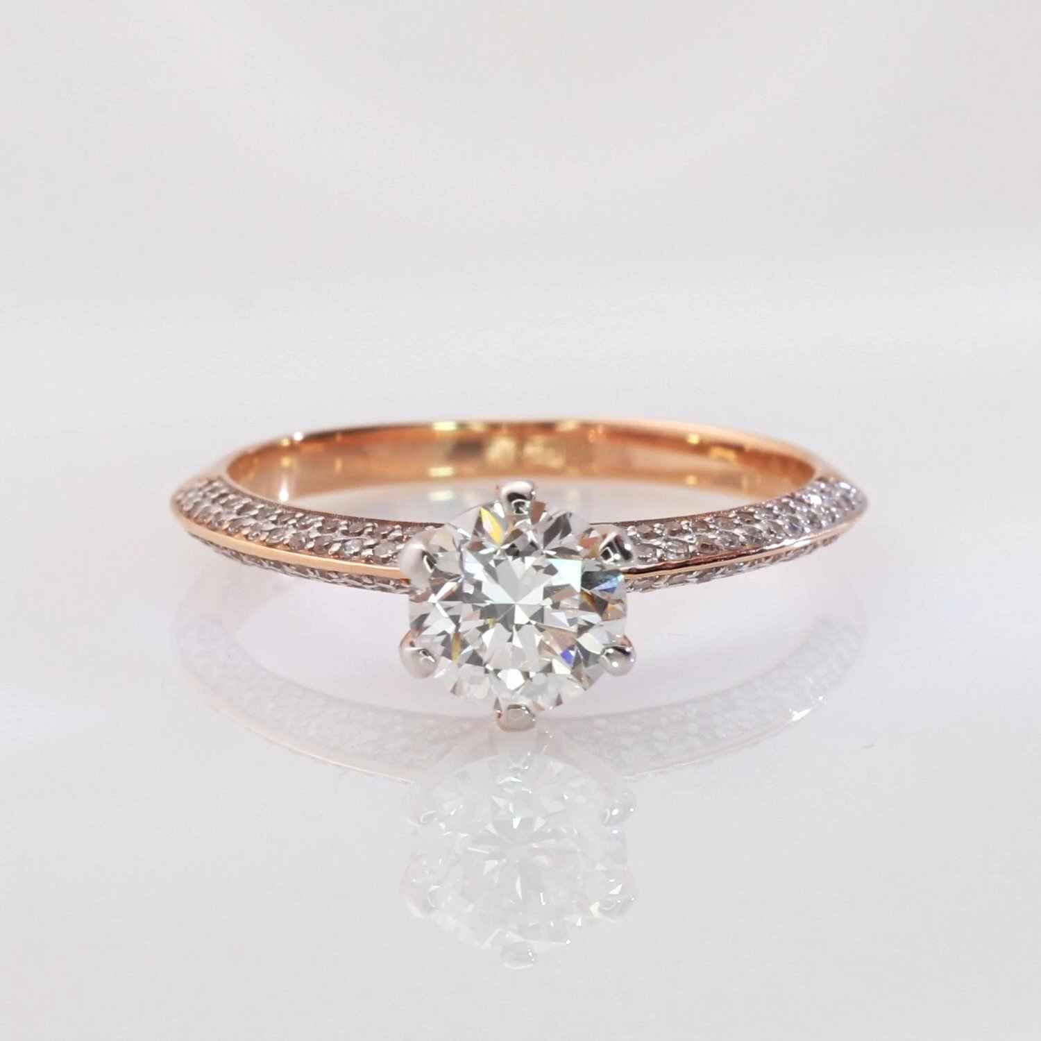 Фото «Золотое кольцо SMART DIAMONDS 1,42 карата»