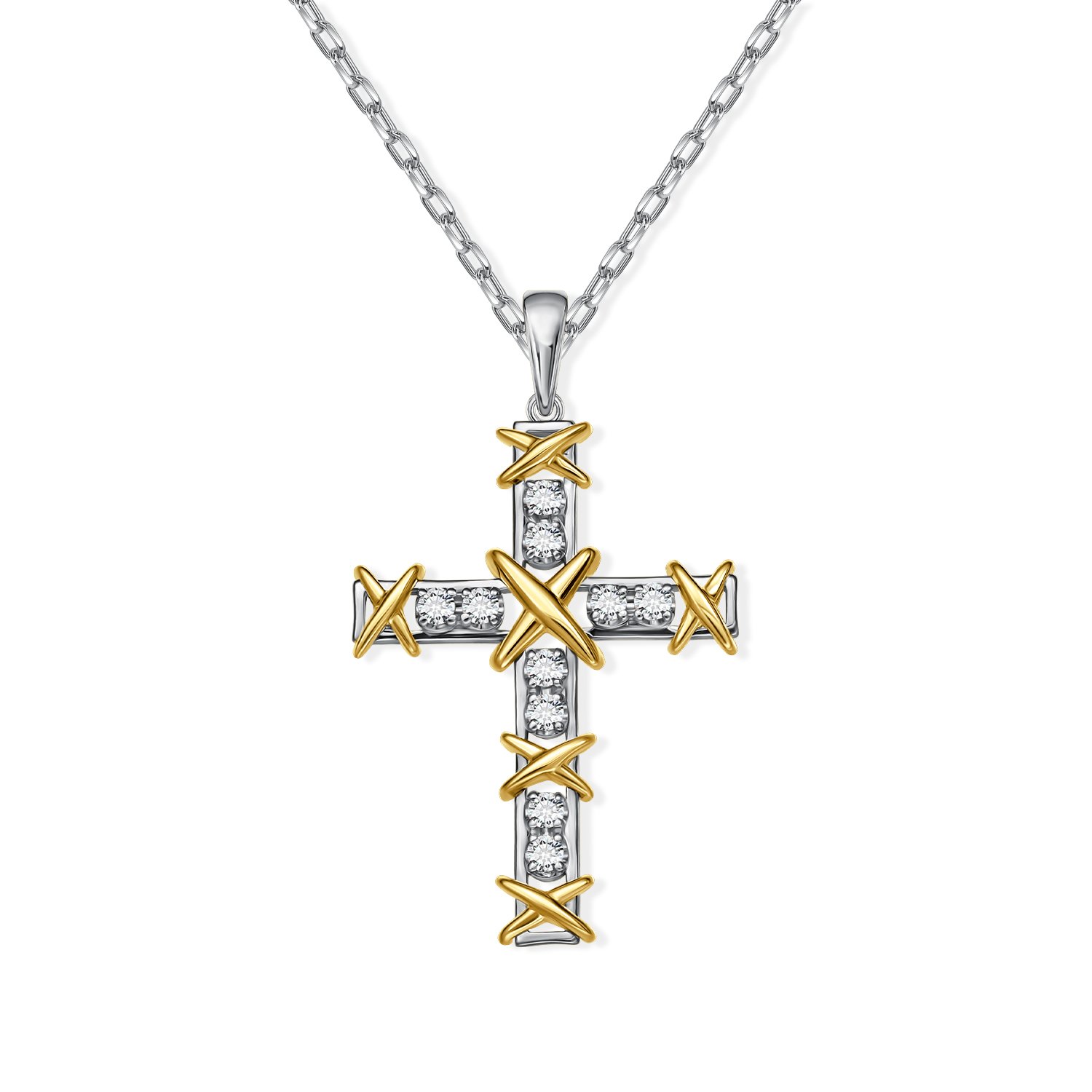 Фото «Золотая подвеска с бриллиантами»