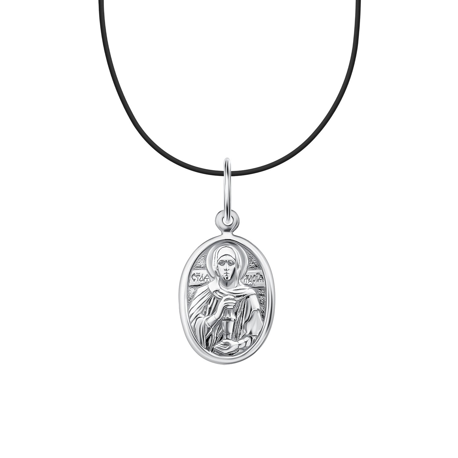 Серебряный образок с чернением