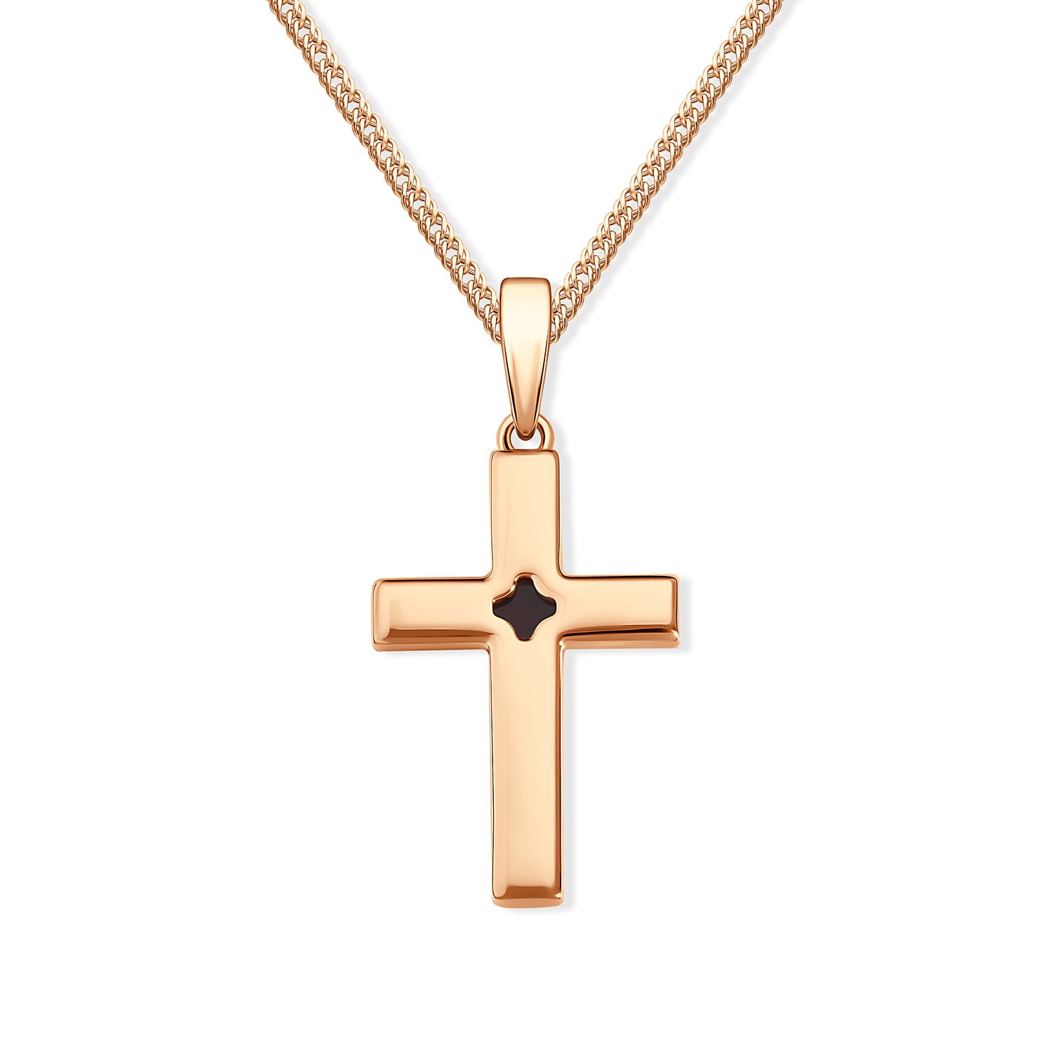 Золотая подвеска с янтарем