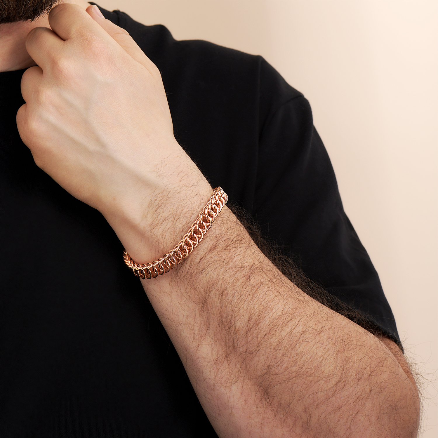 Золотой браслет полновесный