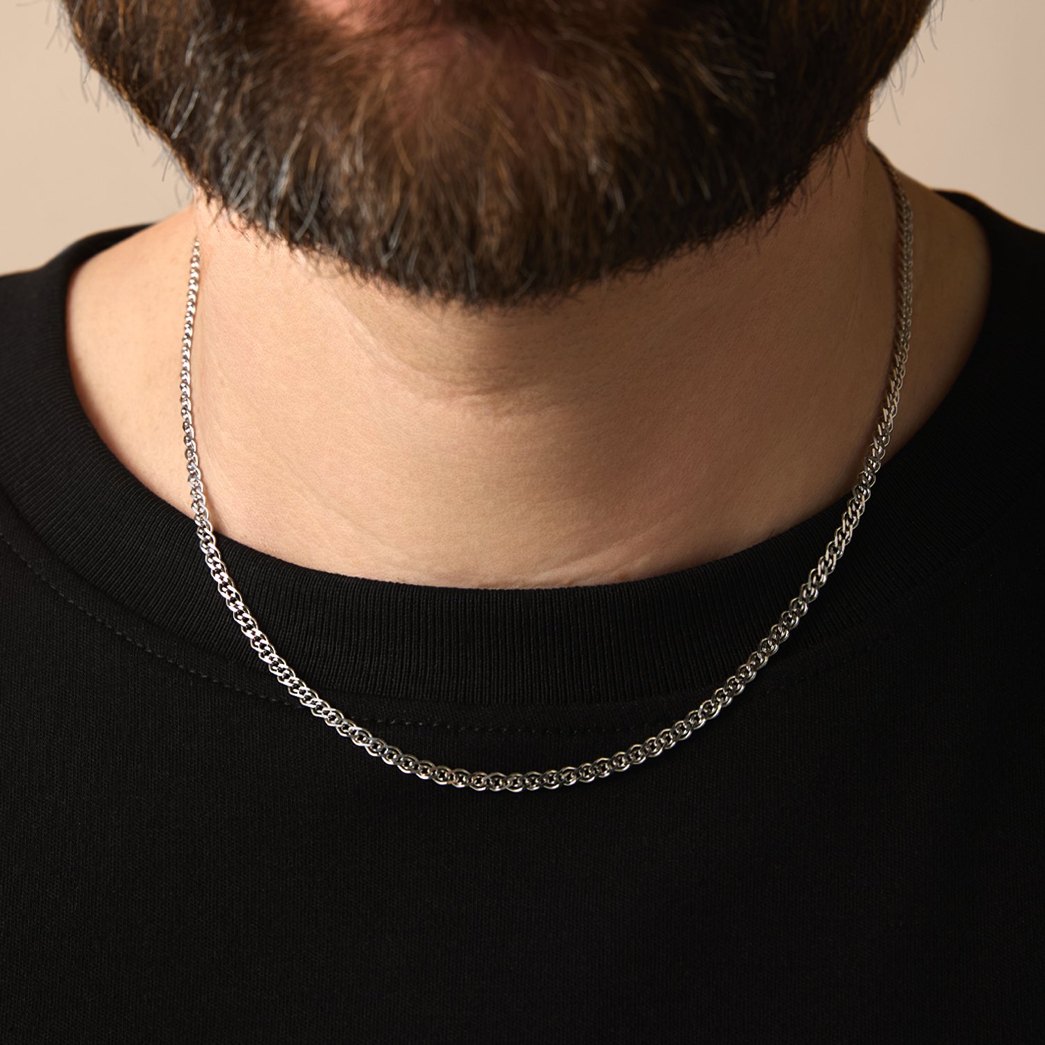 Серебряная цепь полновесная