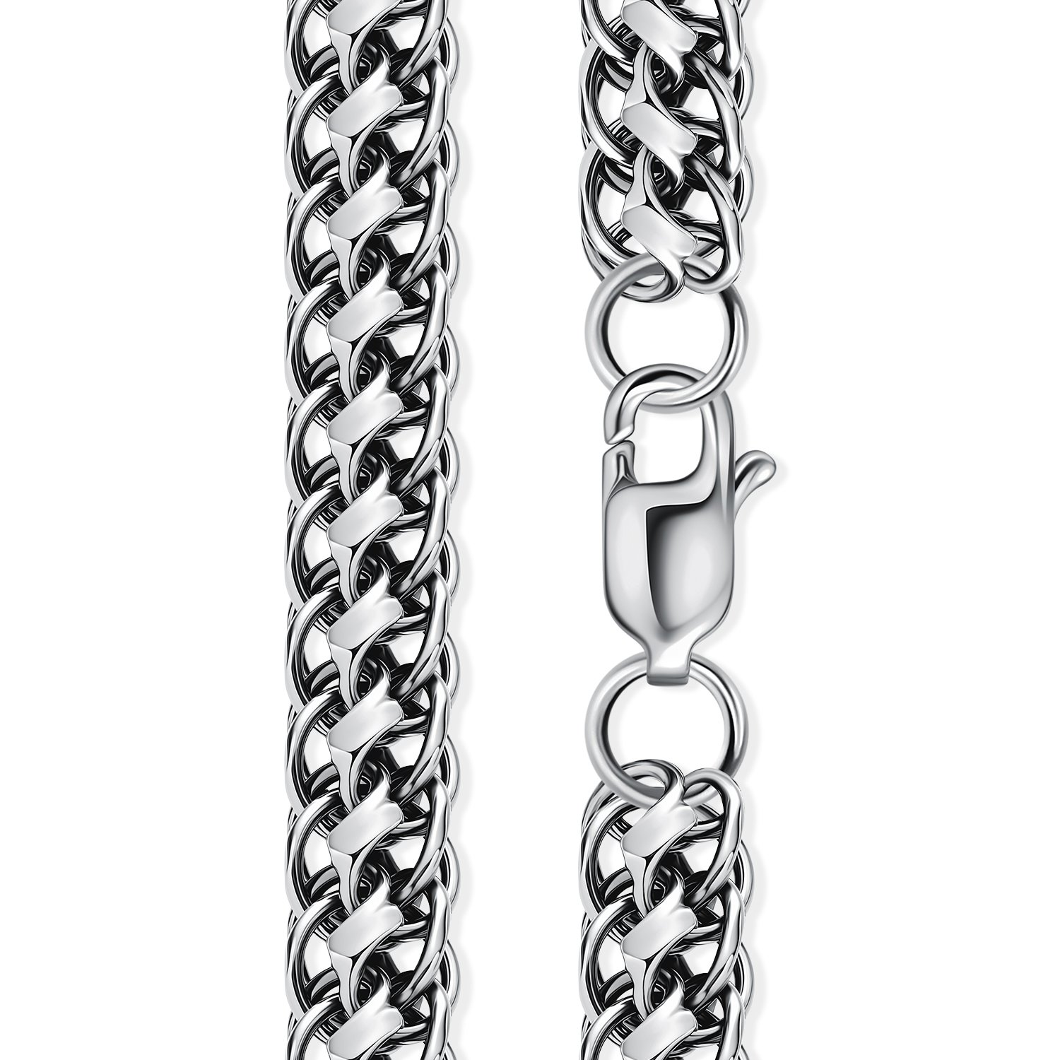 Фото «Серебряная цепь ручной работы полновесная»