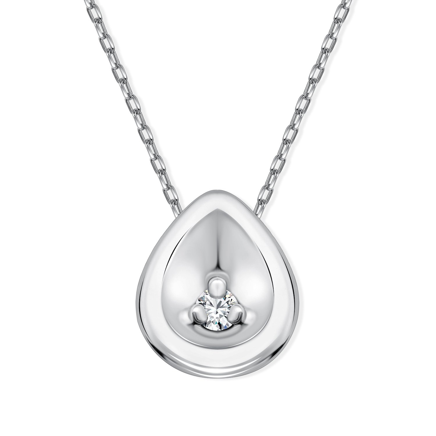 Фото «Золотая подвеска с бриллиантом»