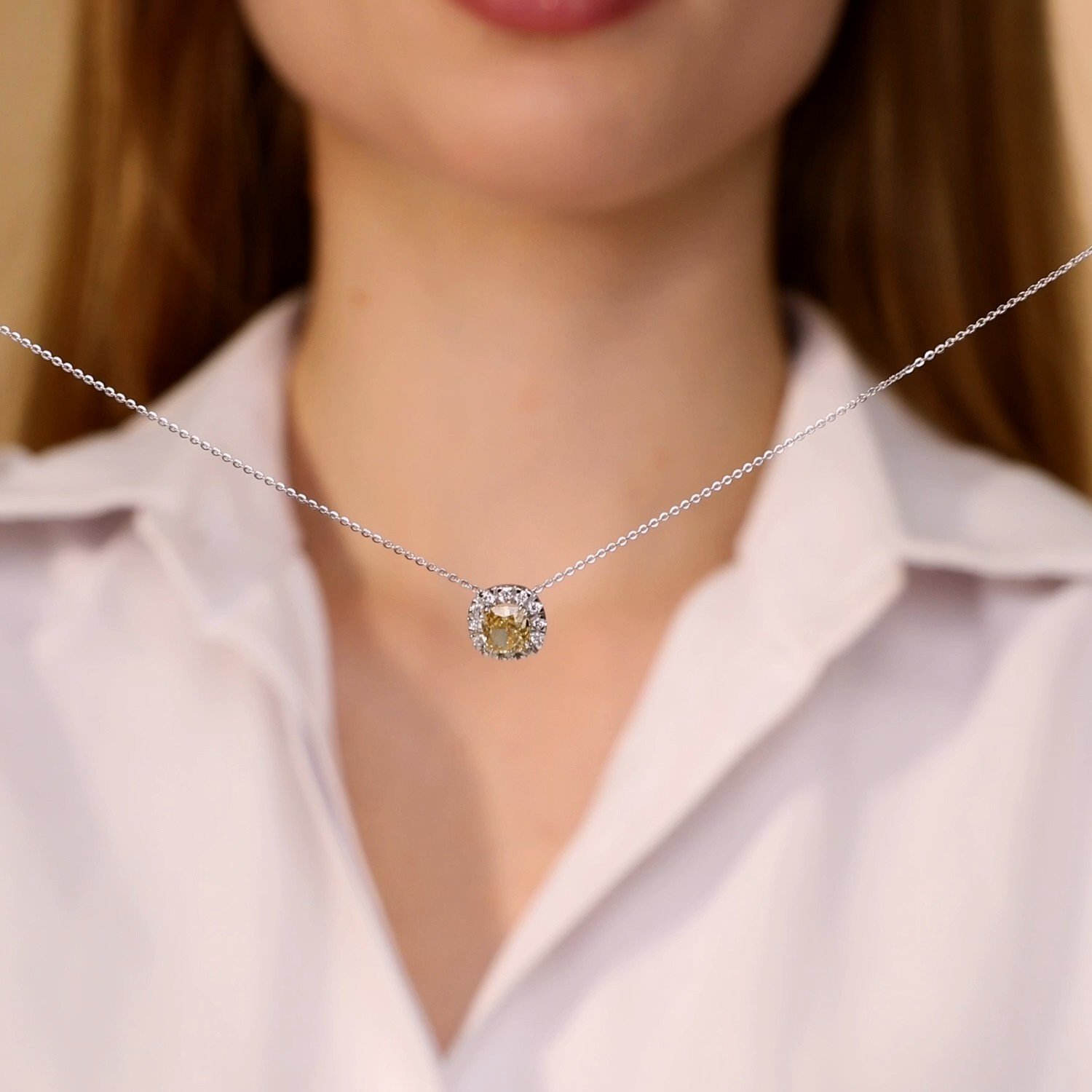 Золотое колье SMART DIAMONDS 1,2 карата