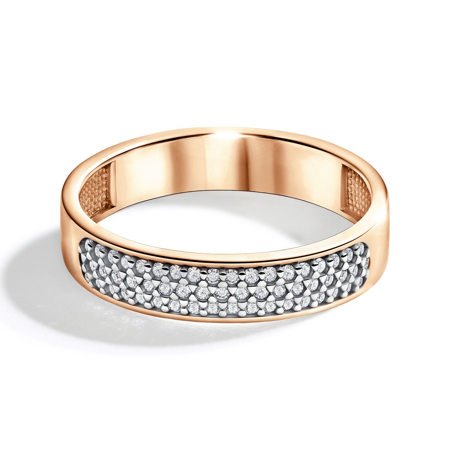 Золотое кольцо с бриллиантами