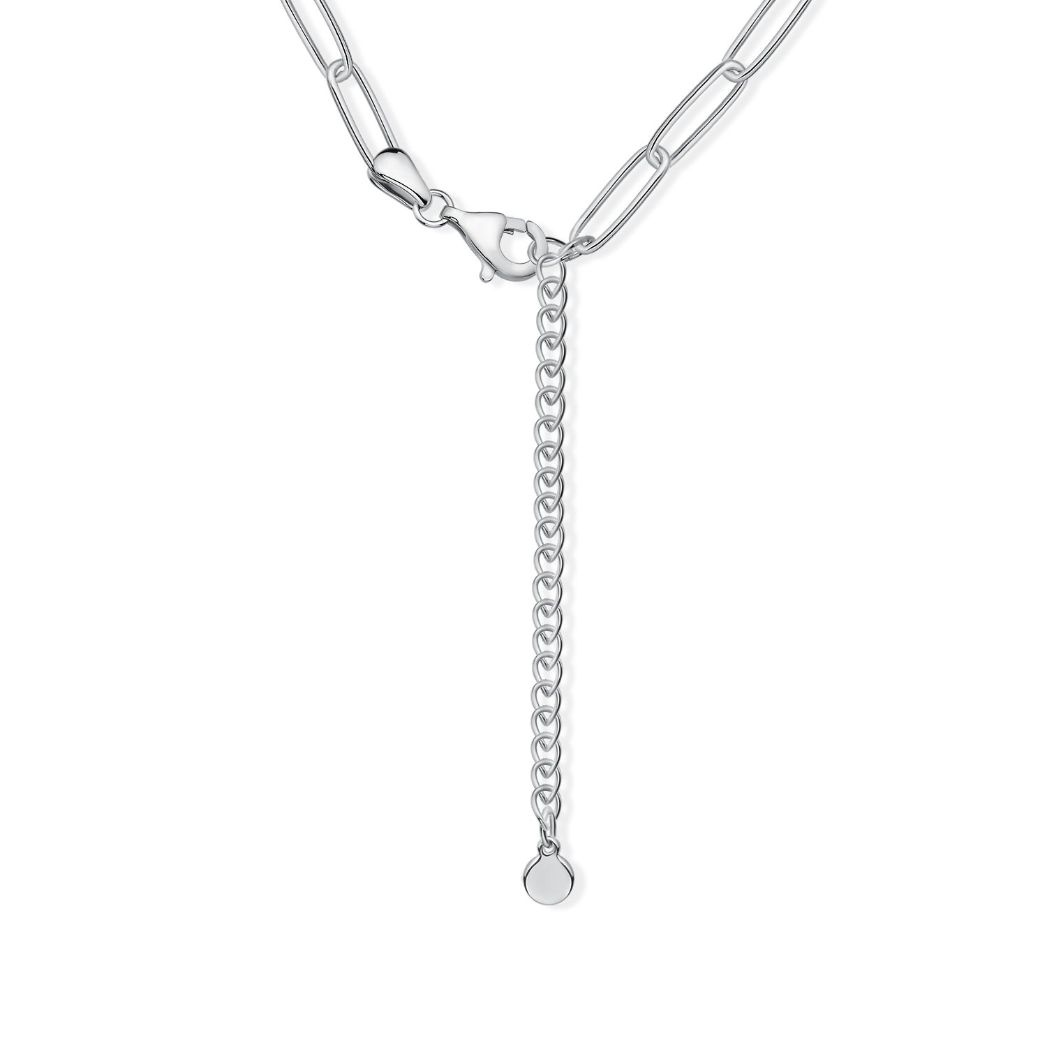 Серебряное колье