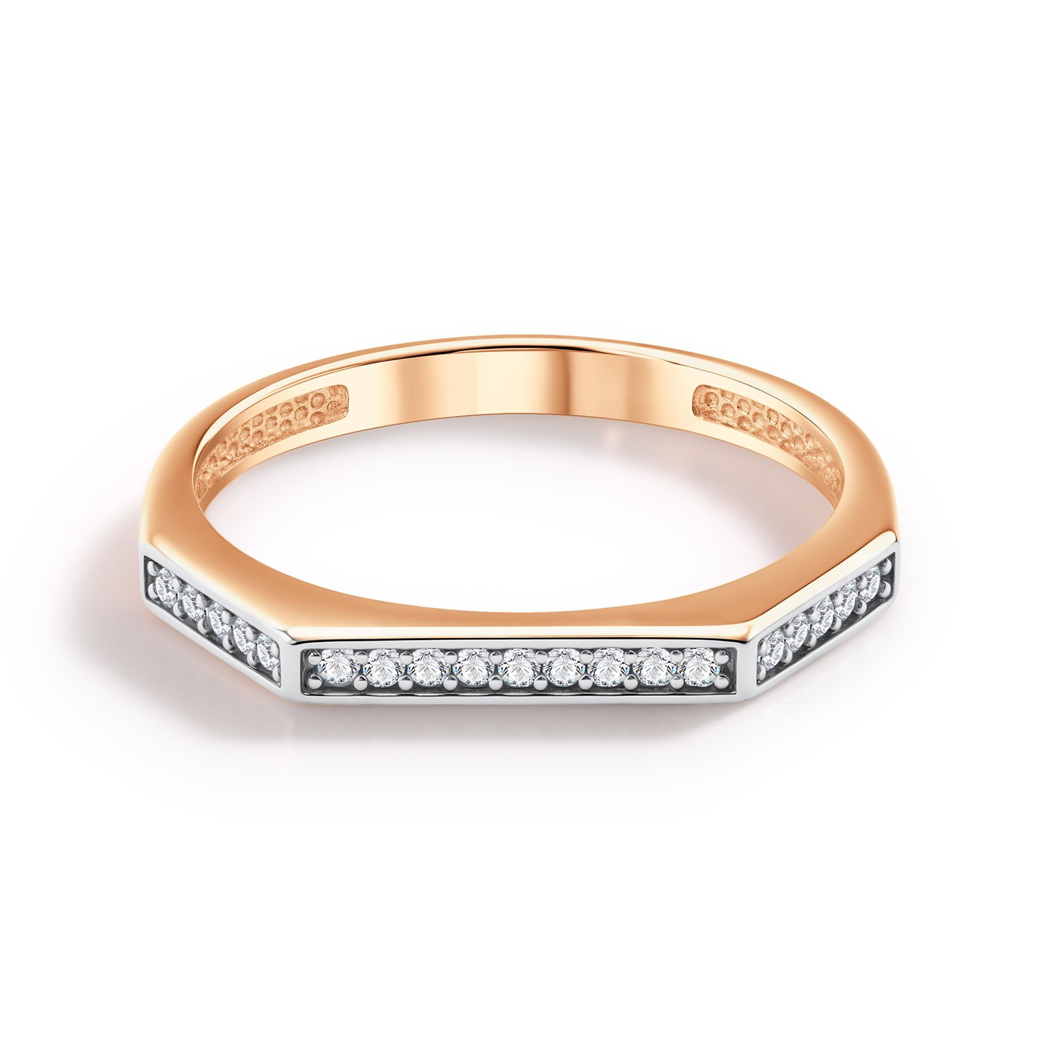 Золотое кольцо с бриллиантами