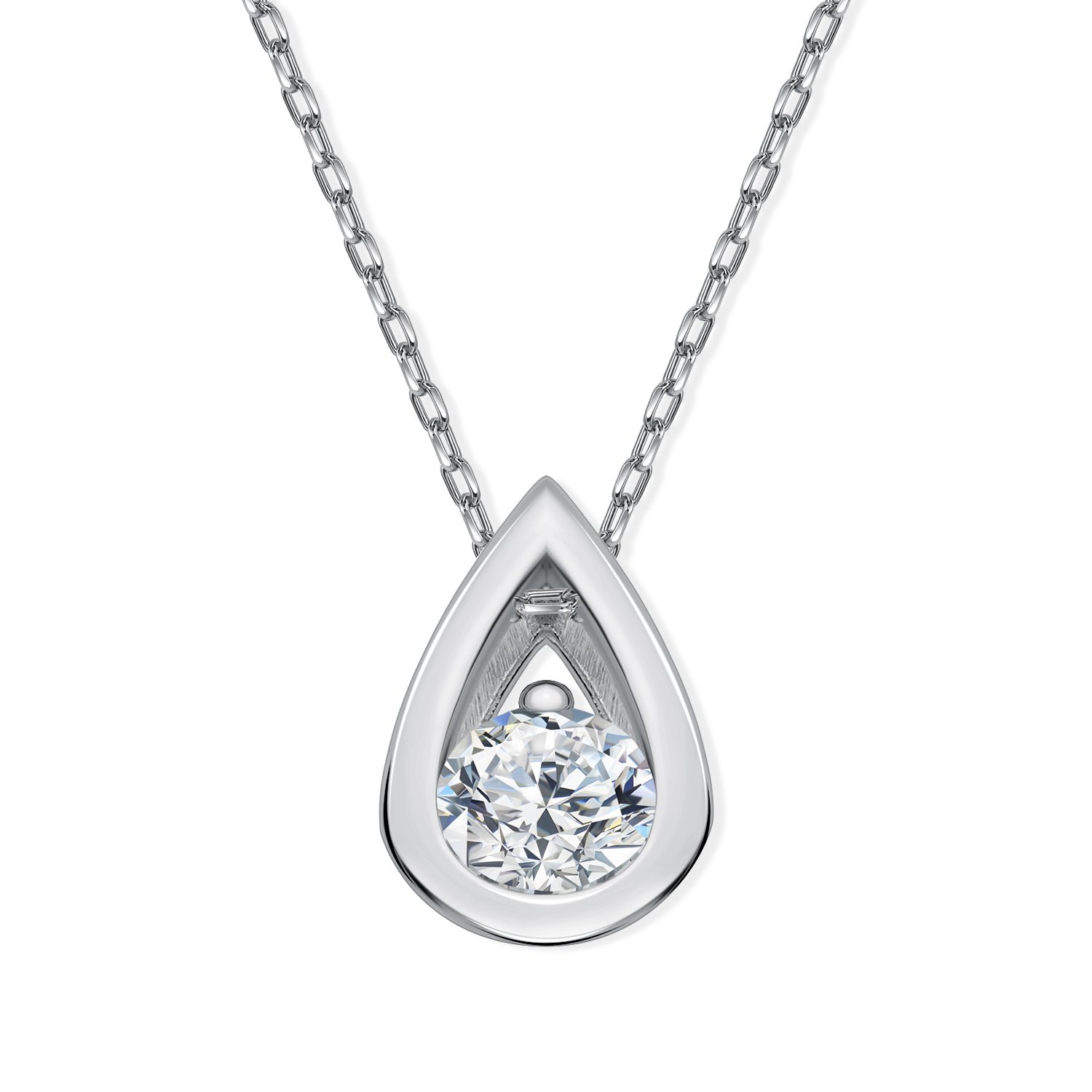 Фото «Золотая подвеска с бриллиантом»