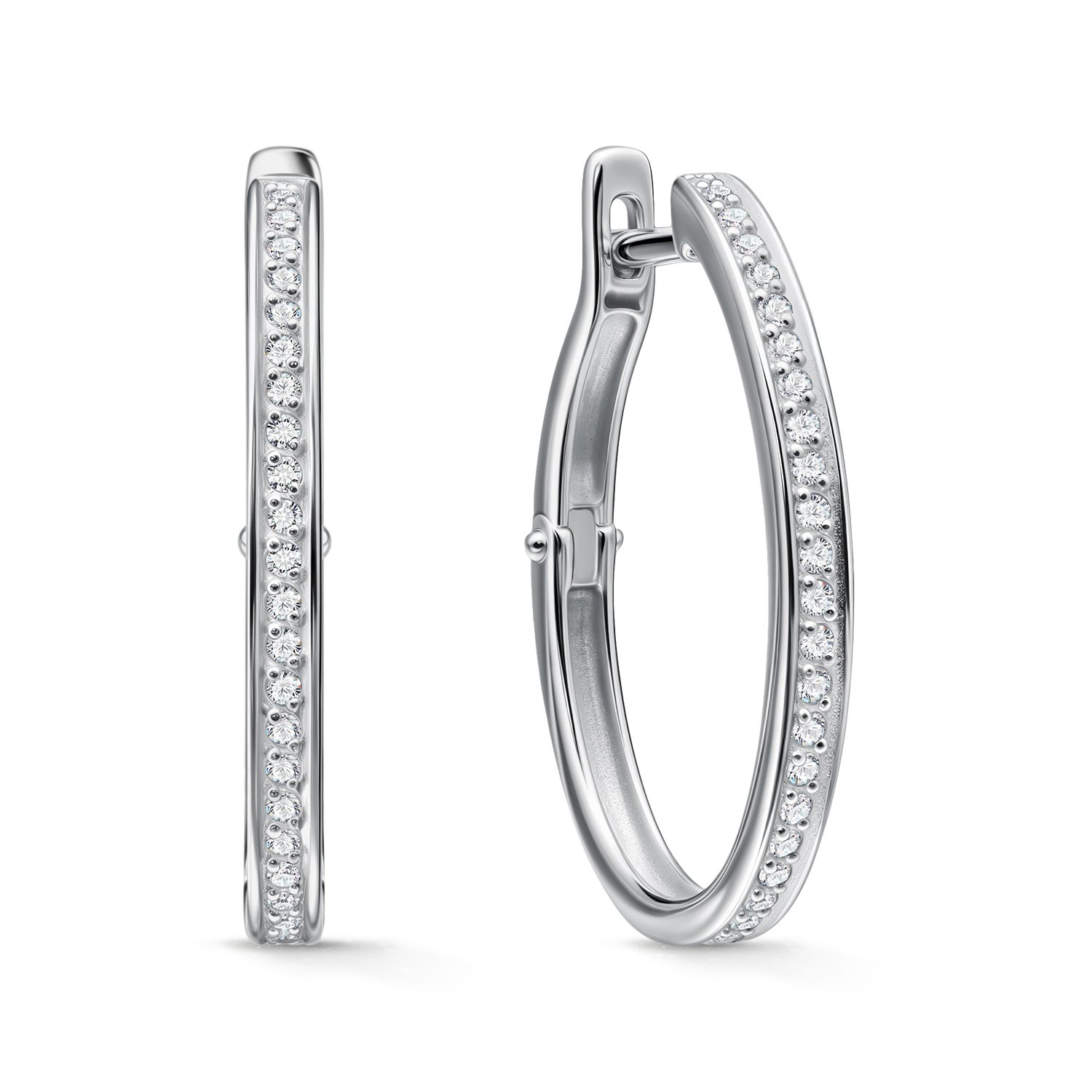 Фото «Золотые серьги с бриллиантами»