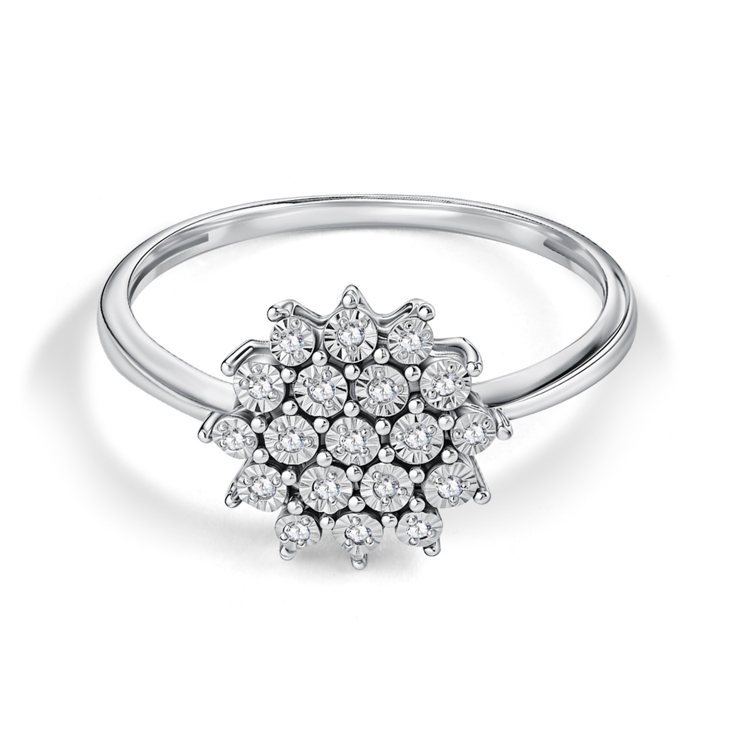 Золотое кольцо с бриллиантами