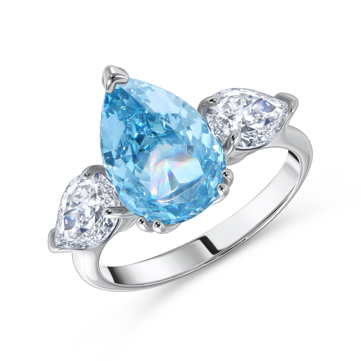 Фото «Серебряное кольцо с фианитами»