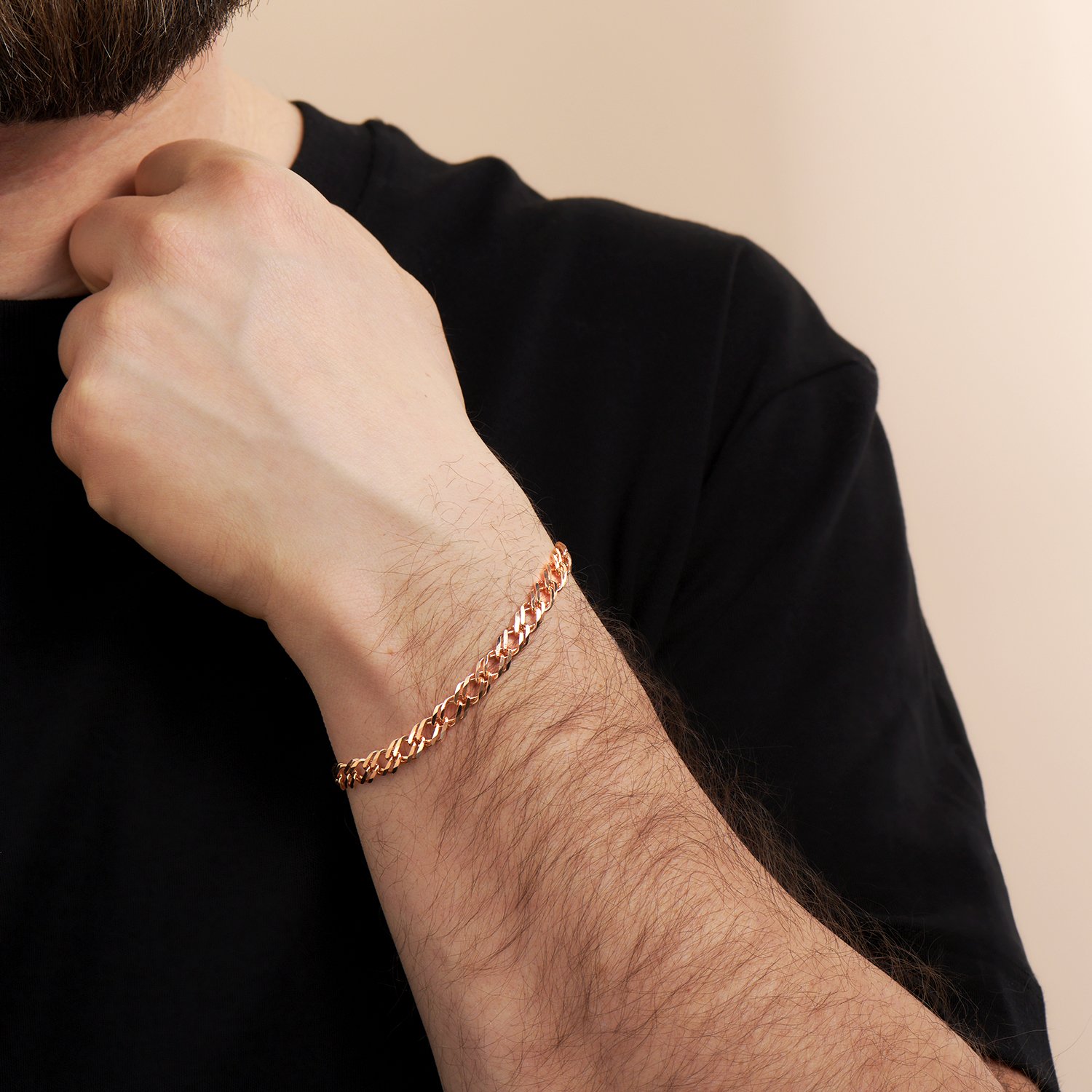 Золотой браслет полновесный