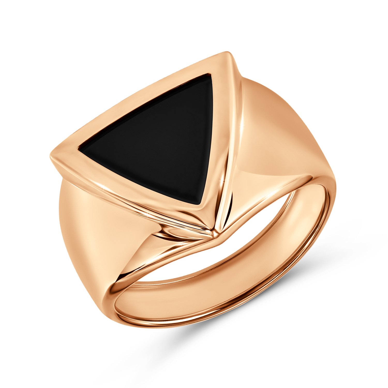 Фото «Золотая печатка с ониксом»