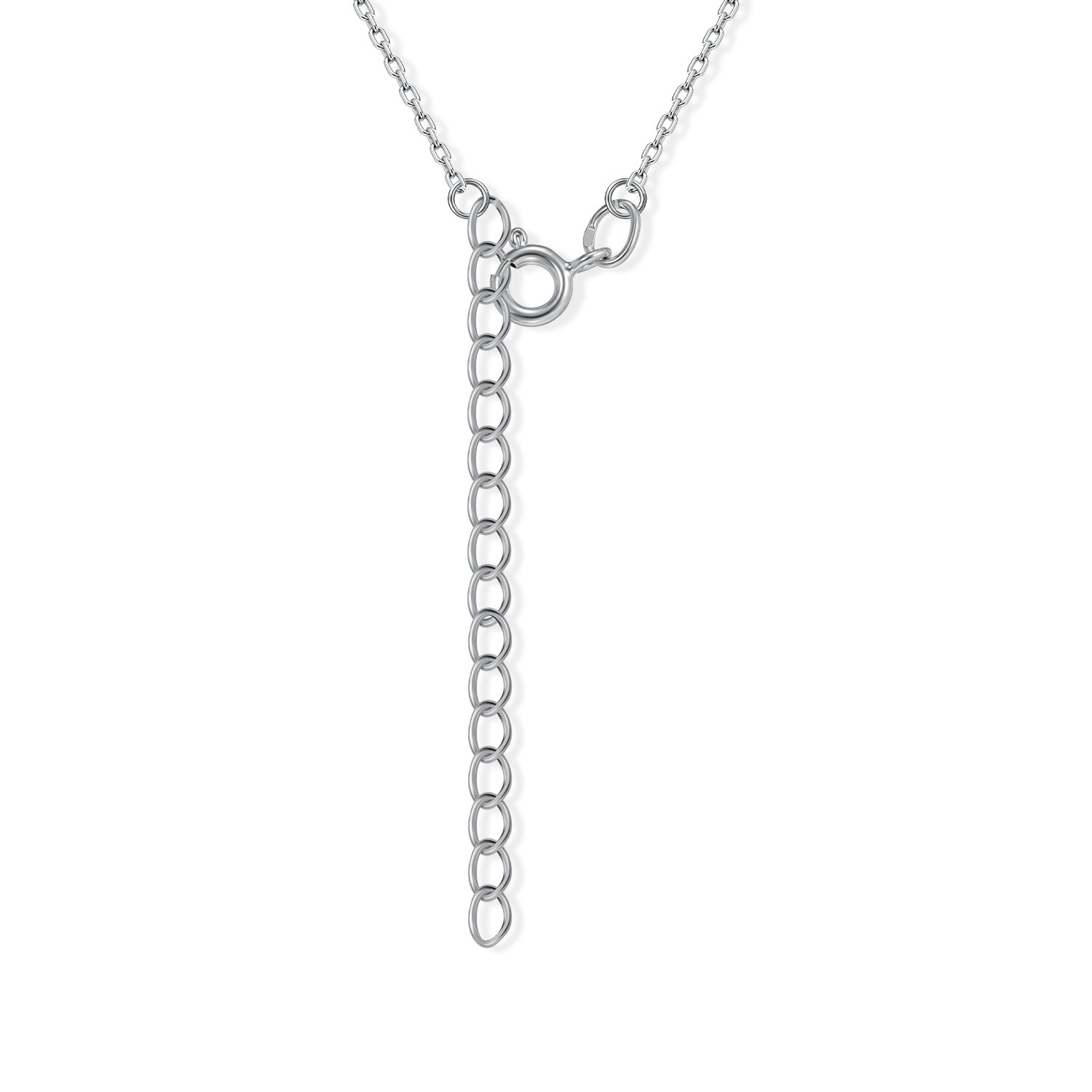 Серебряное колье с фианитами
