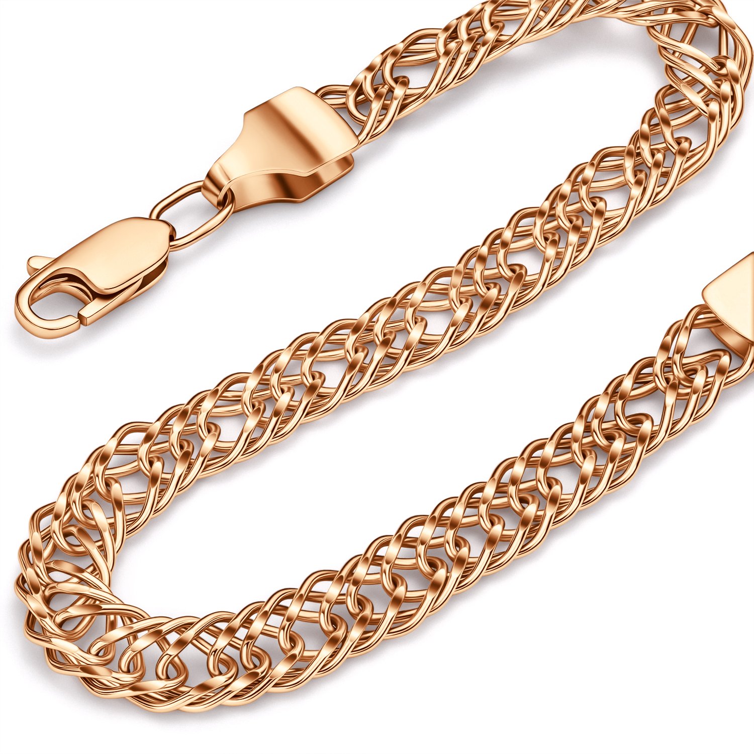 Золотой браслет полновесный