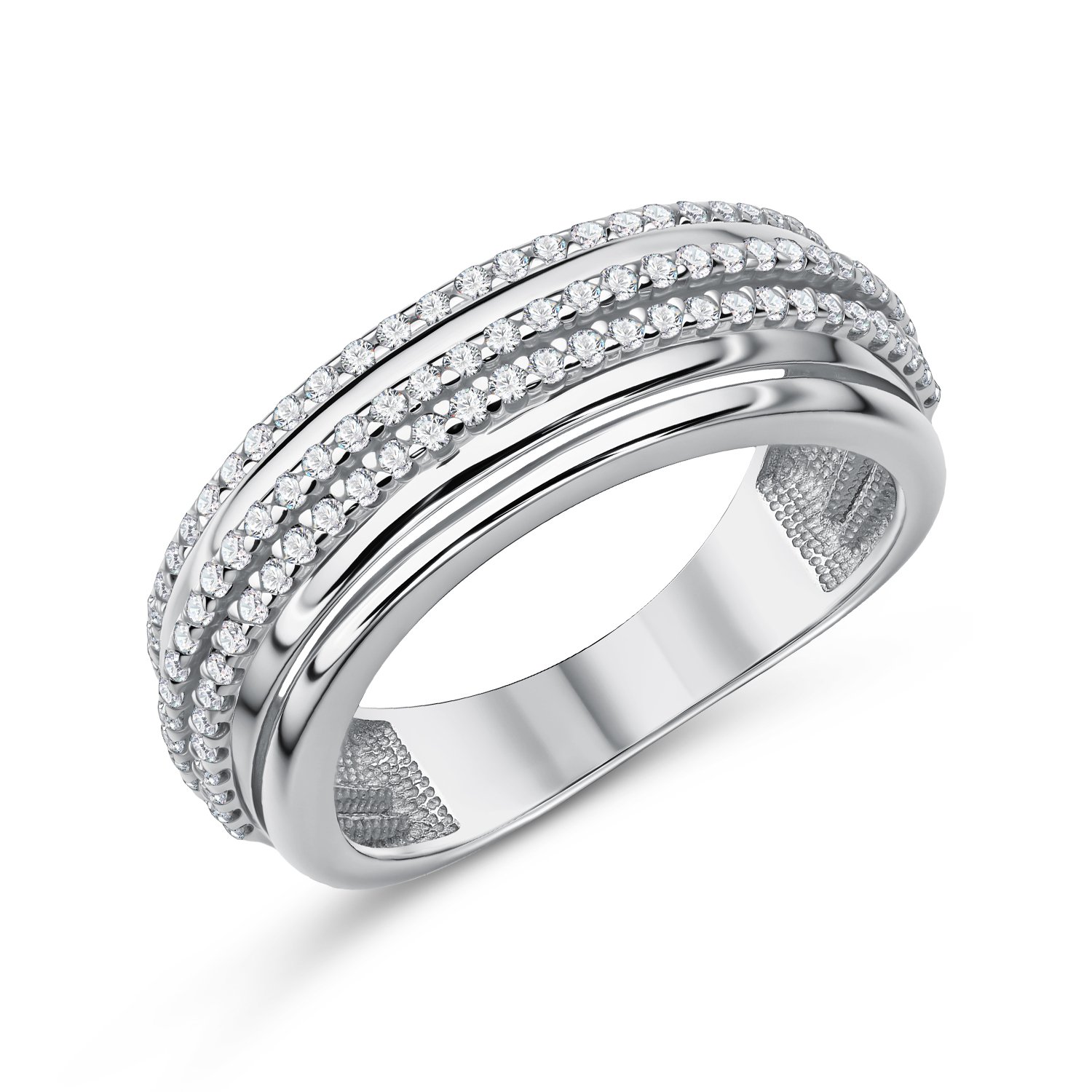 Фото «Серебряное кольцо с фианитами»