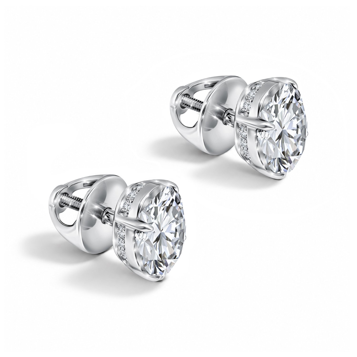 Золотые серьги SMART DIAMONDS