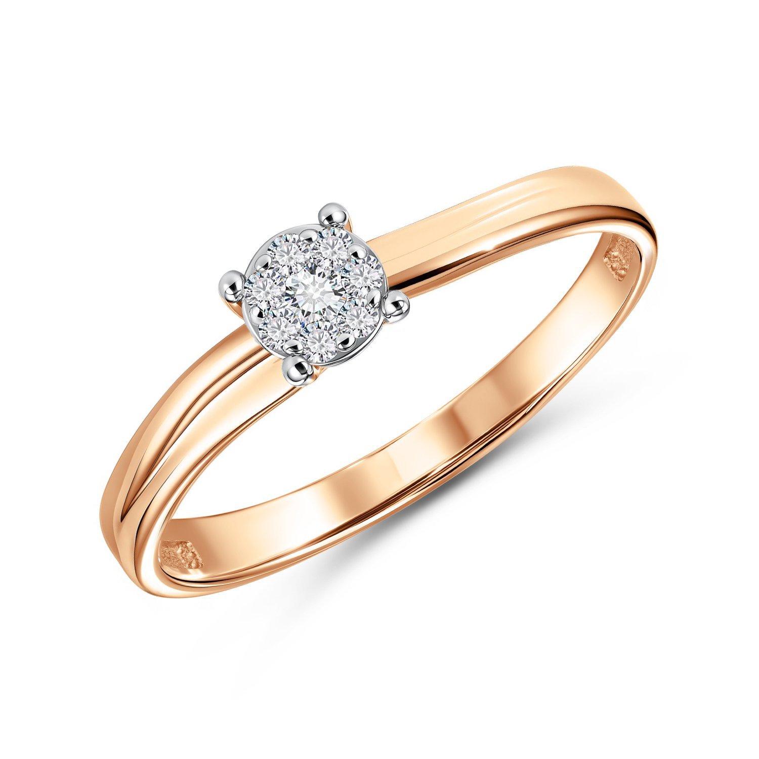 Фото «Золотое кольцо с фианитами»