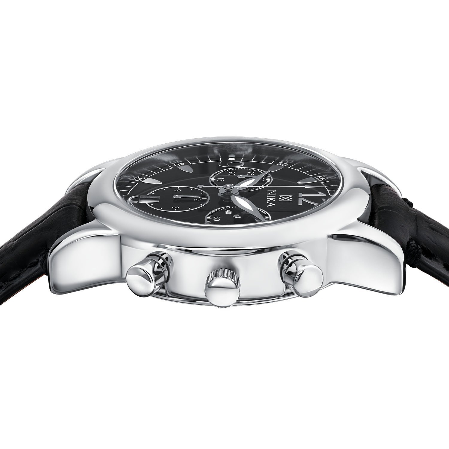 Серебряные мужские наручные часы НИКА Ego 1806.0.9.54H.6