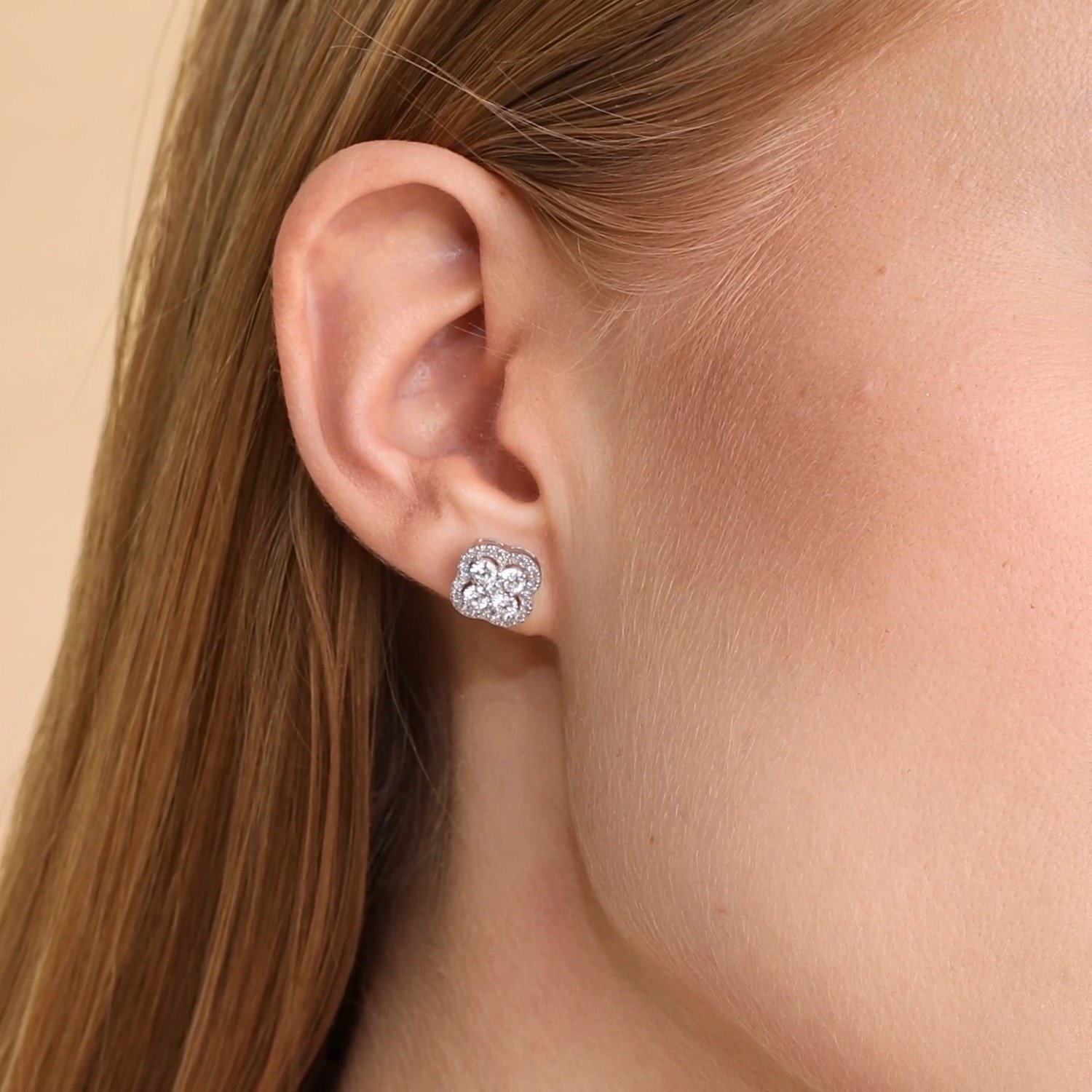 Фото «Золотые серьги SMART DIAMONDS 1,06 карата»