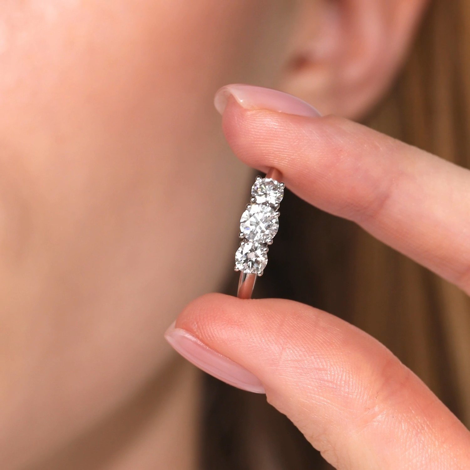 Фото «Золотое кольцо SMART DIAMONDS 1,04 карата»