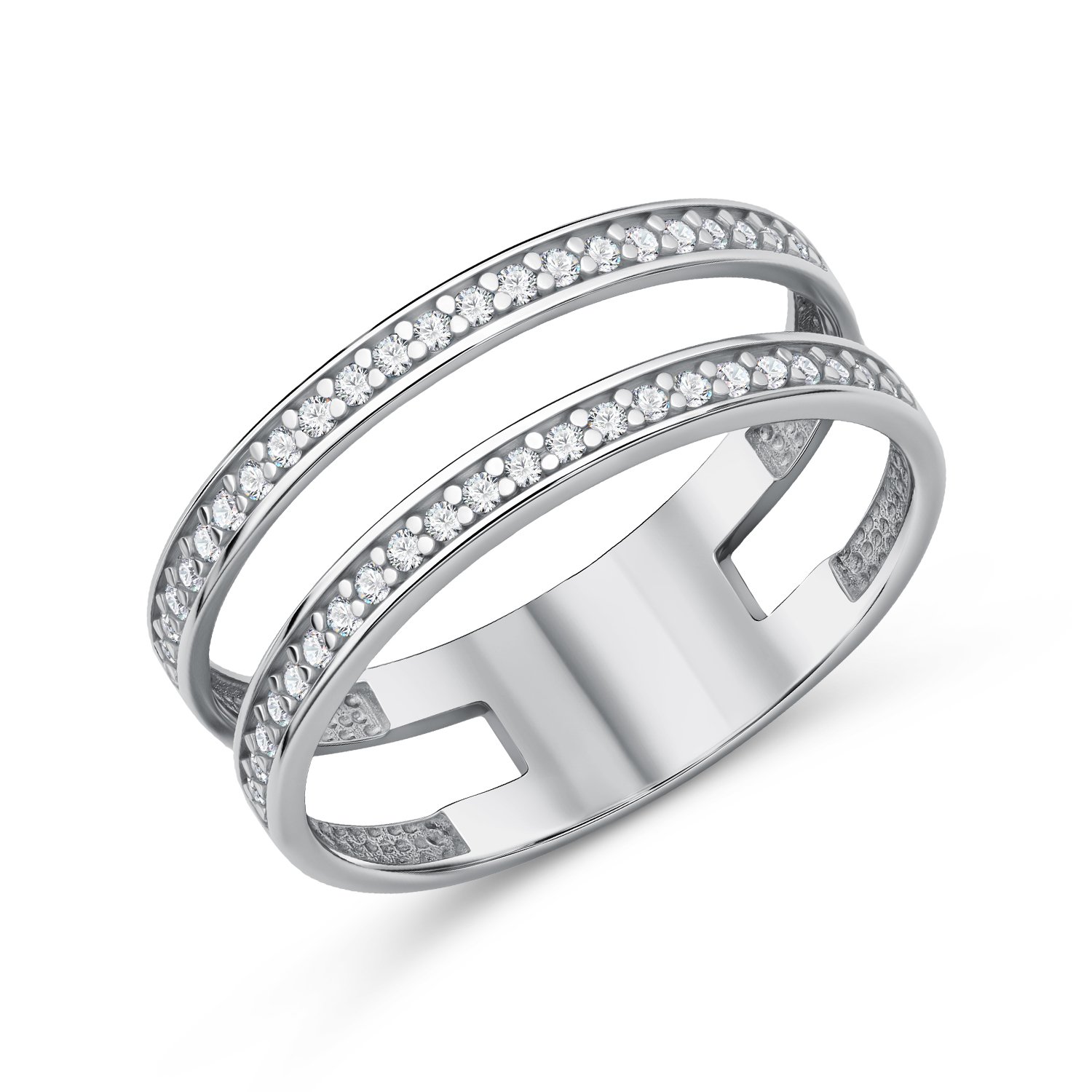 Фото «Серебряное кольцо с фианитами»