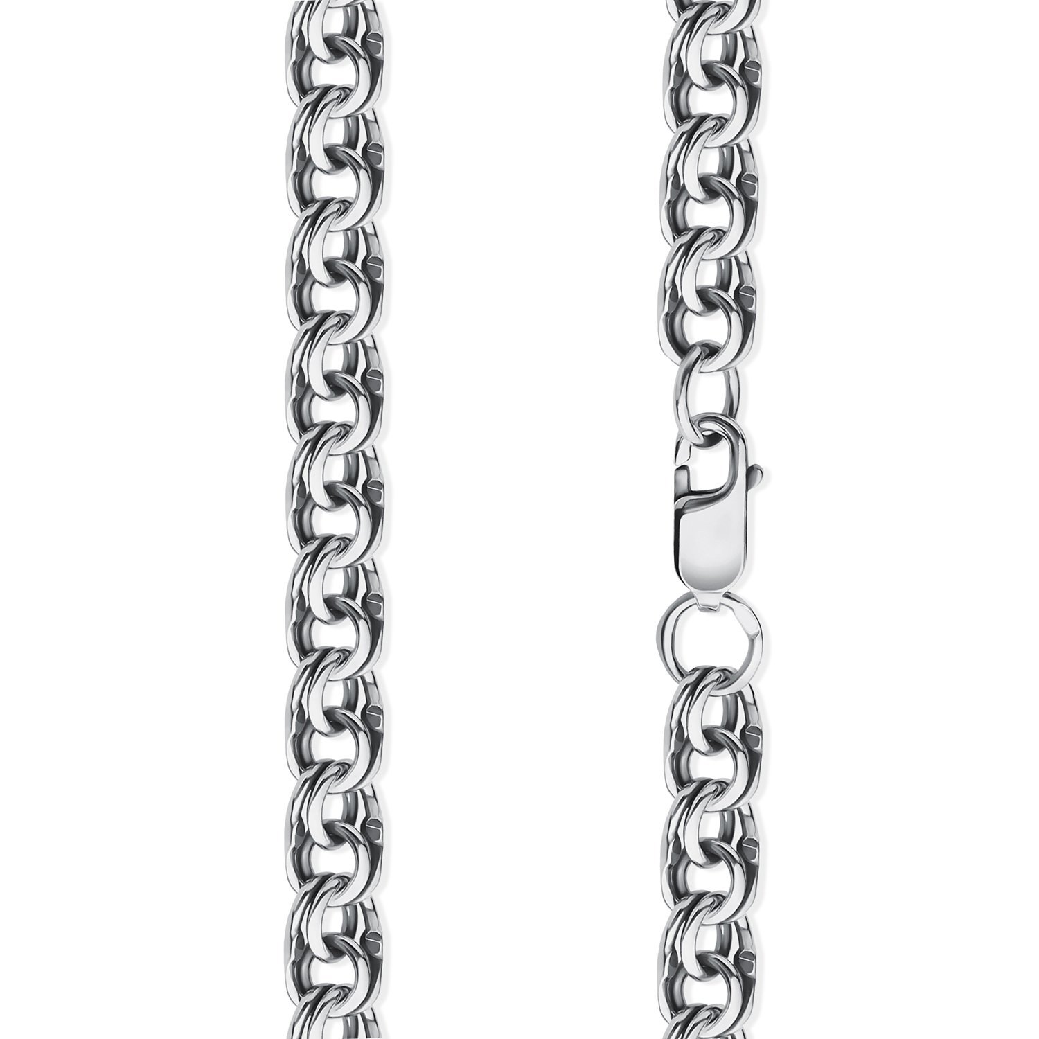 Фото «Серебряная цепь ручной работы полновесная»