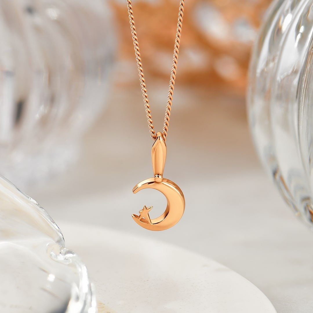 Золотая мусульманская подвеска