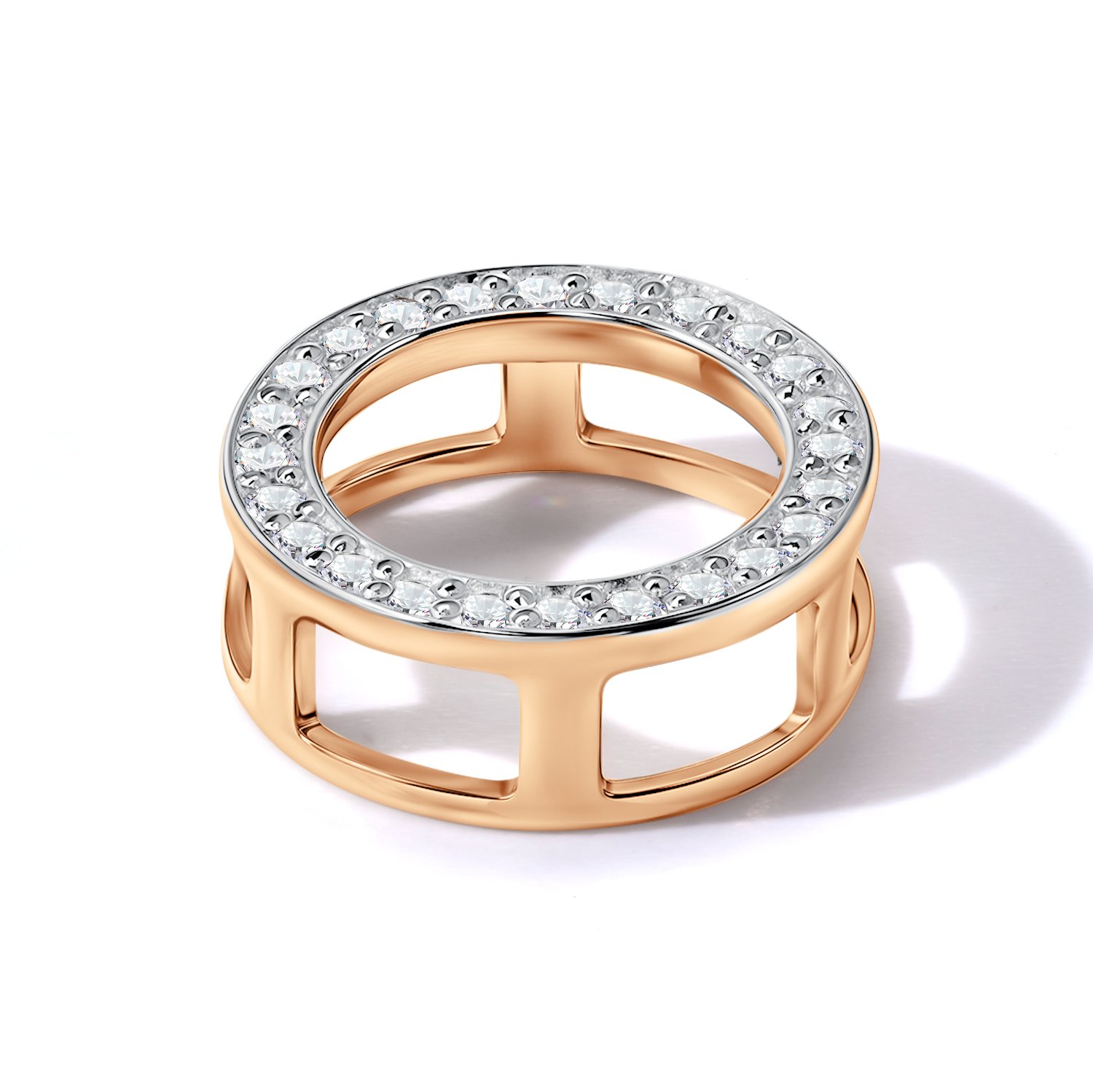 Золотая подвеска с бриллиантами