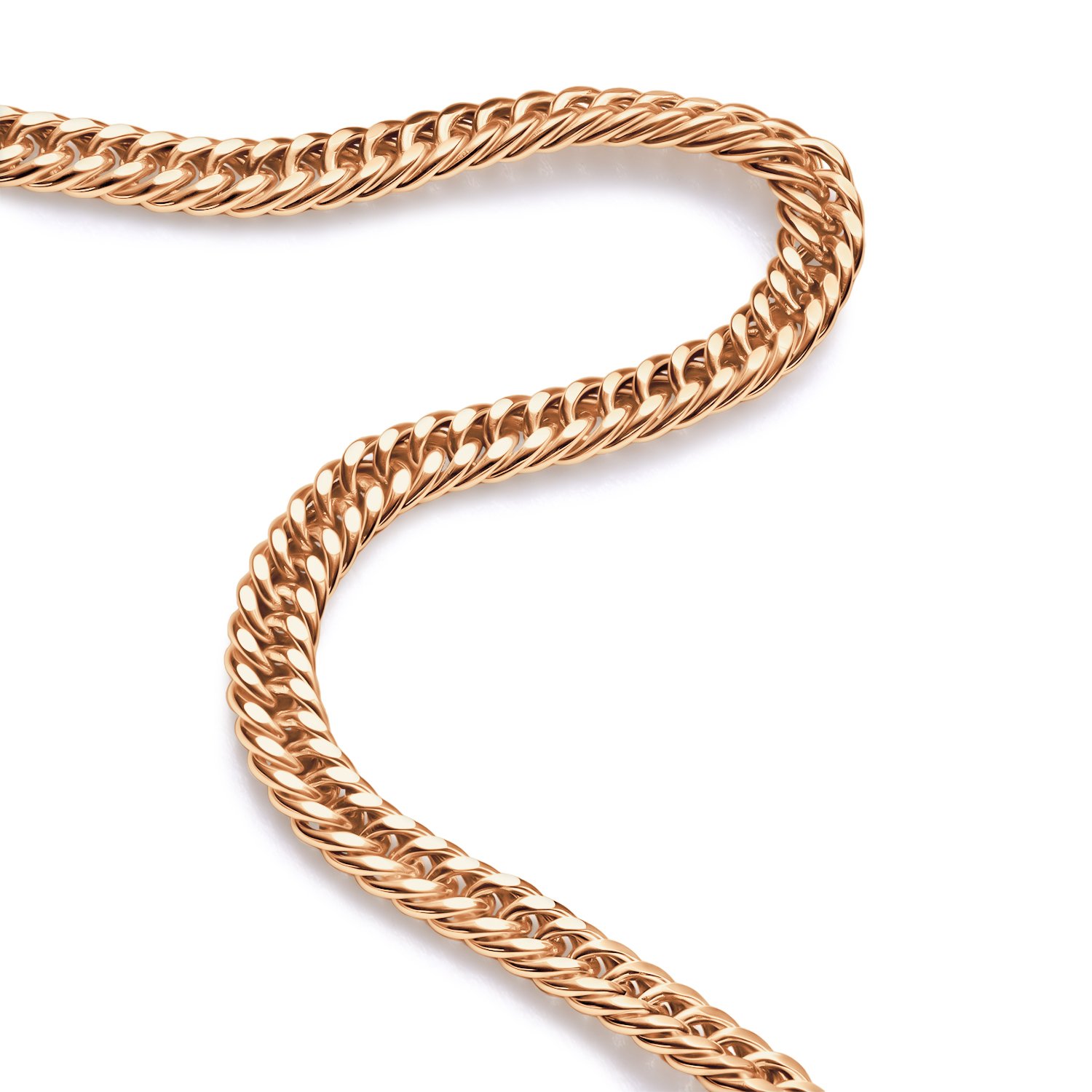 Золотой браслет облегченный