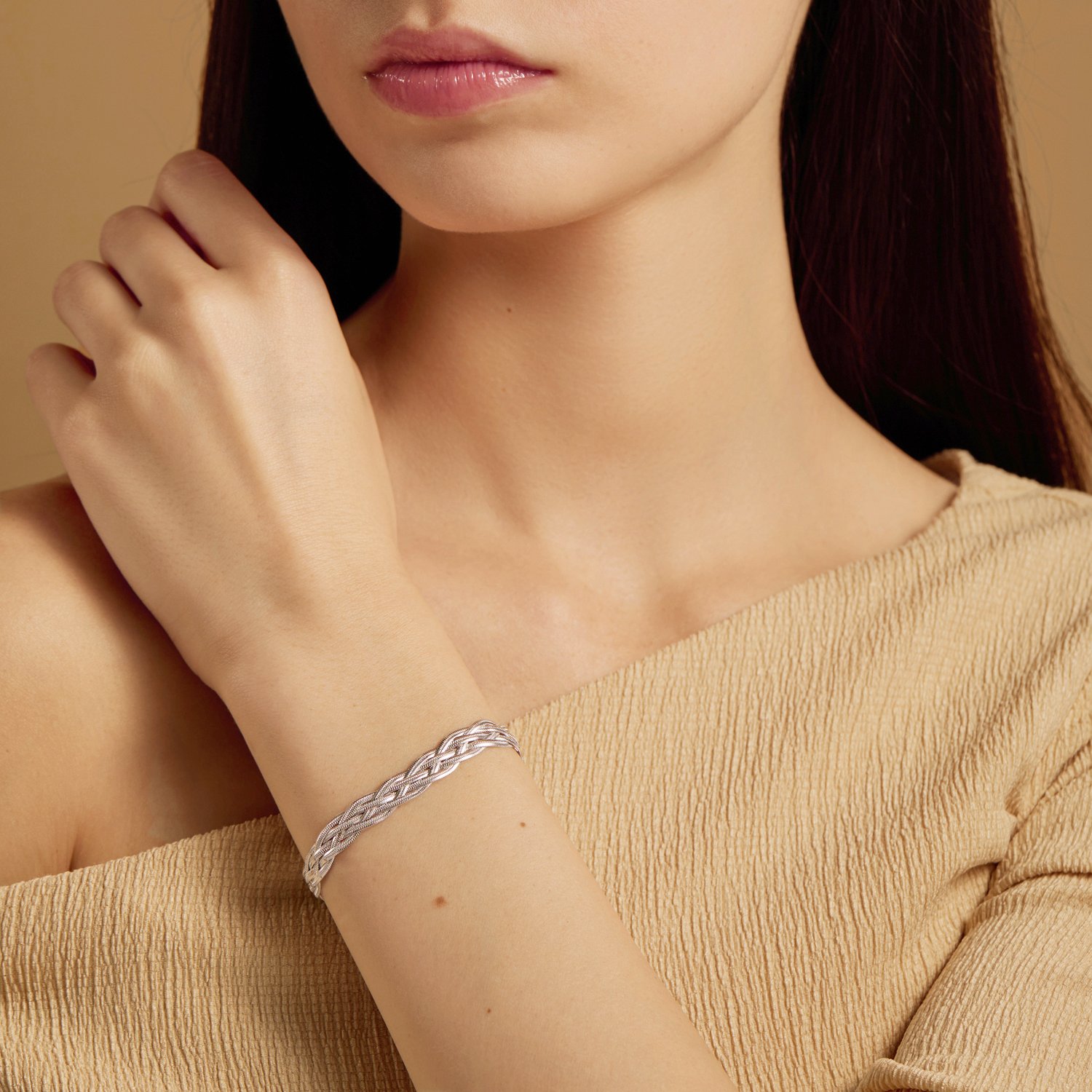 Золотой браслет полновесный