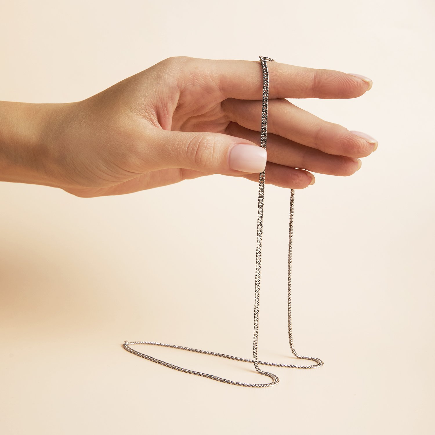 Серебряная цепь полновесная