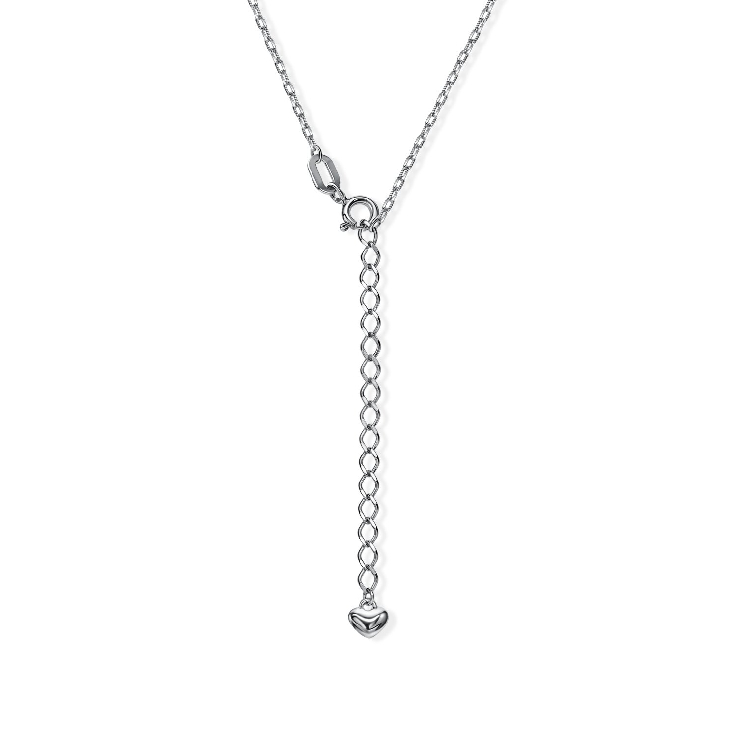 Серебряное колье с фианитами
