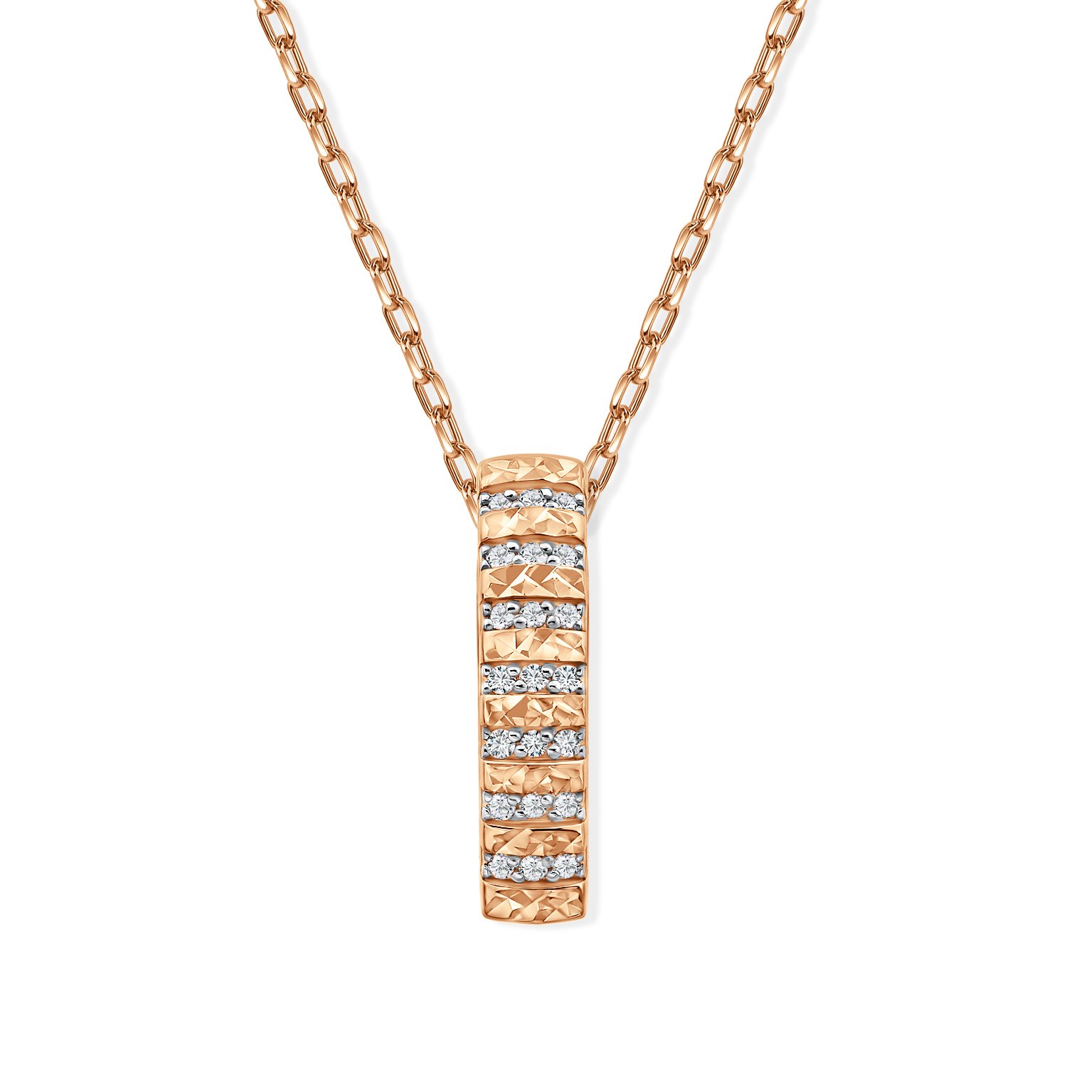 Фото «Золотая подвеска с бриллиантами»