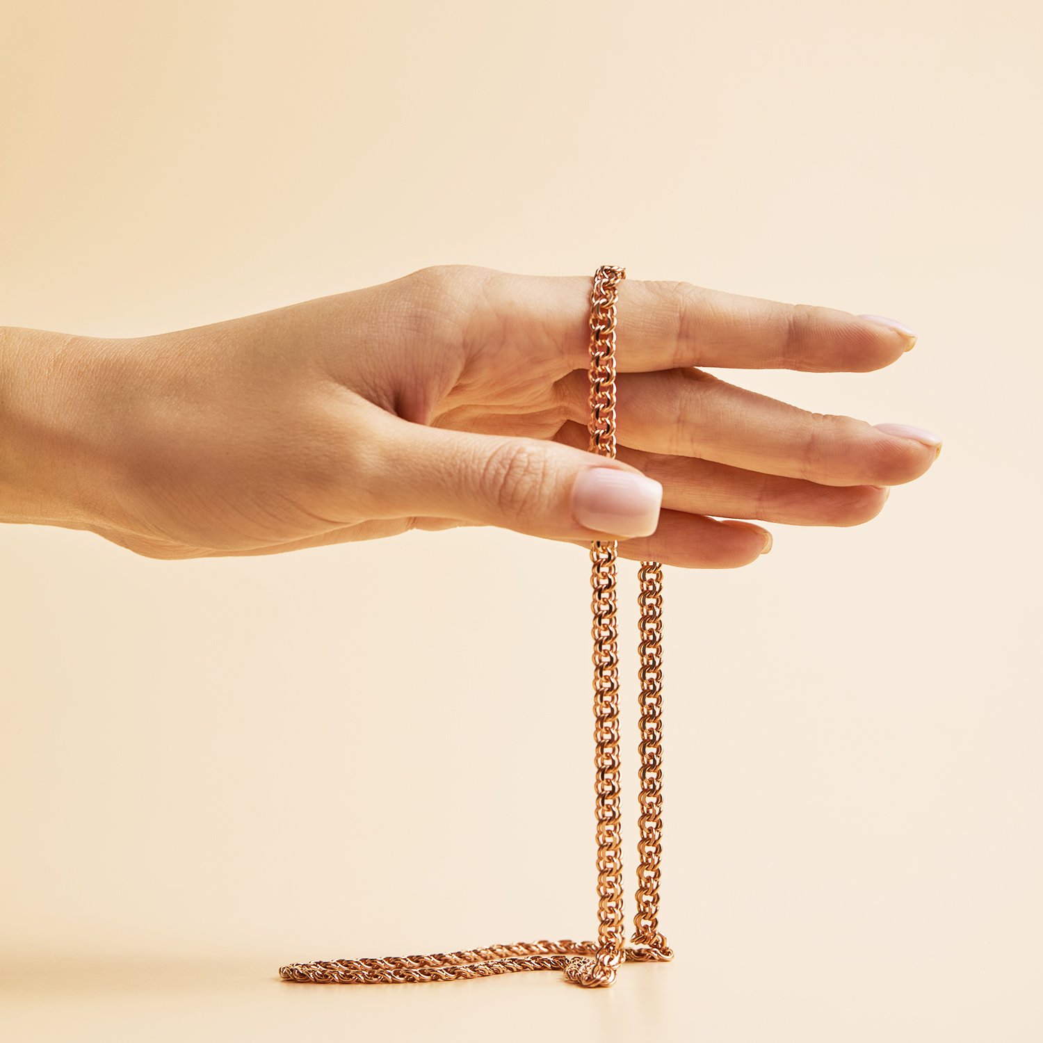 Золотая цепь полновесная