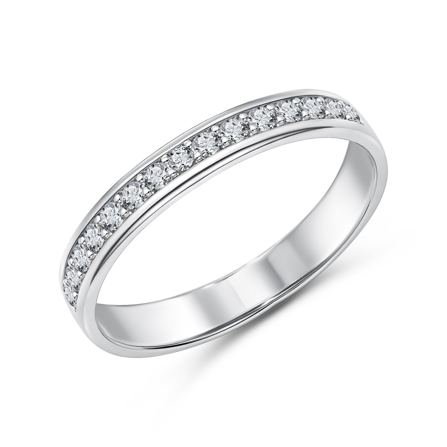 Фото «Золотое обручальное кольцо с бриллиантами»