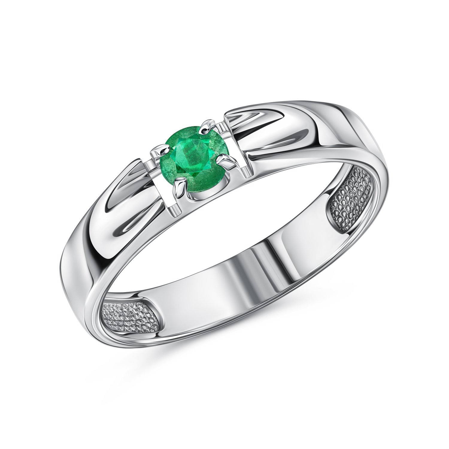 Фото «Серебряное кольцо с изумрудом»