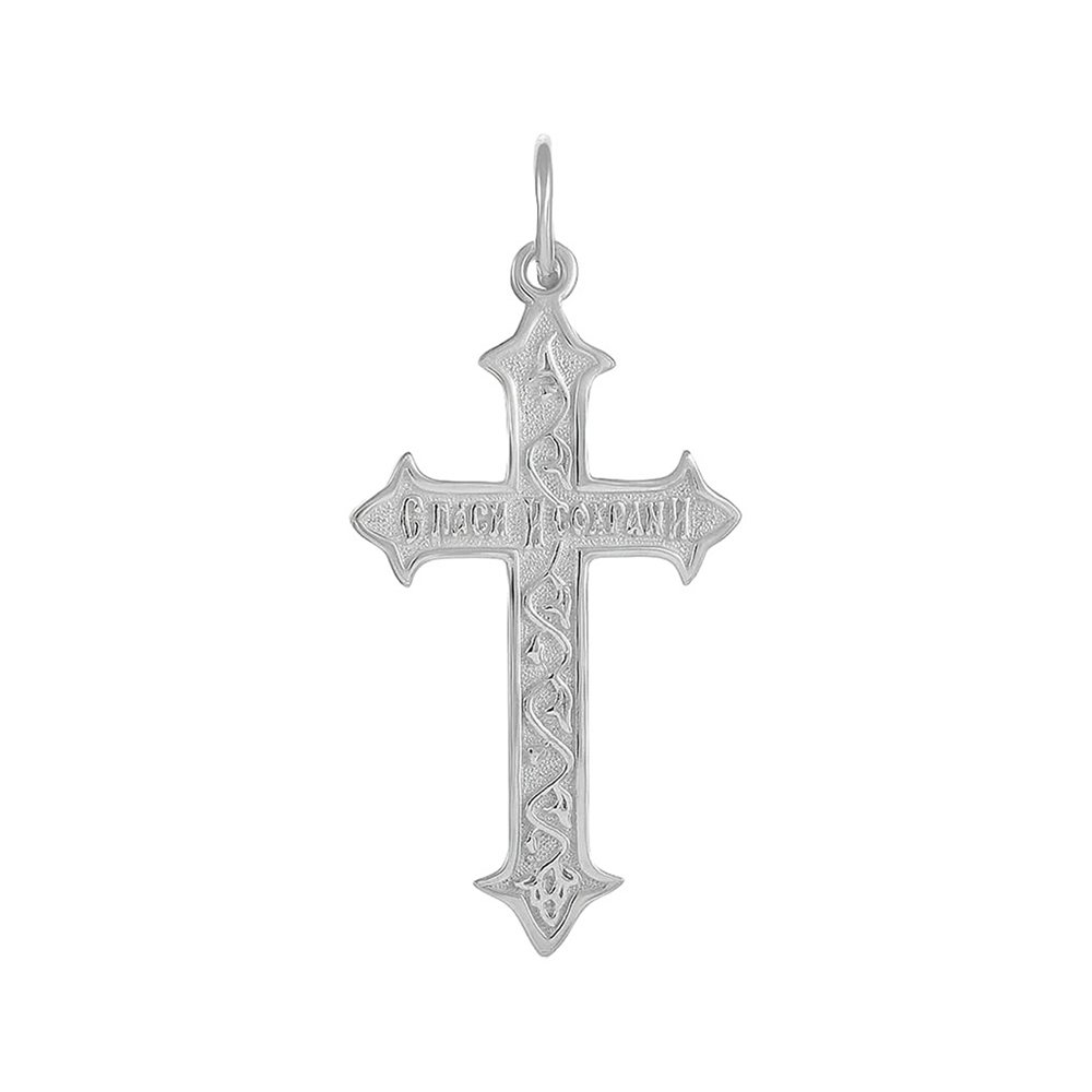 Крестик детский из серебра