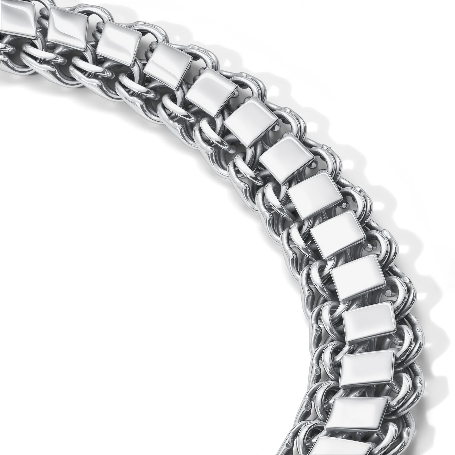 Серебряный браслет ручной работы полновесный