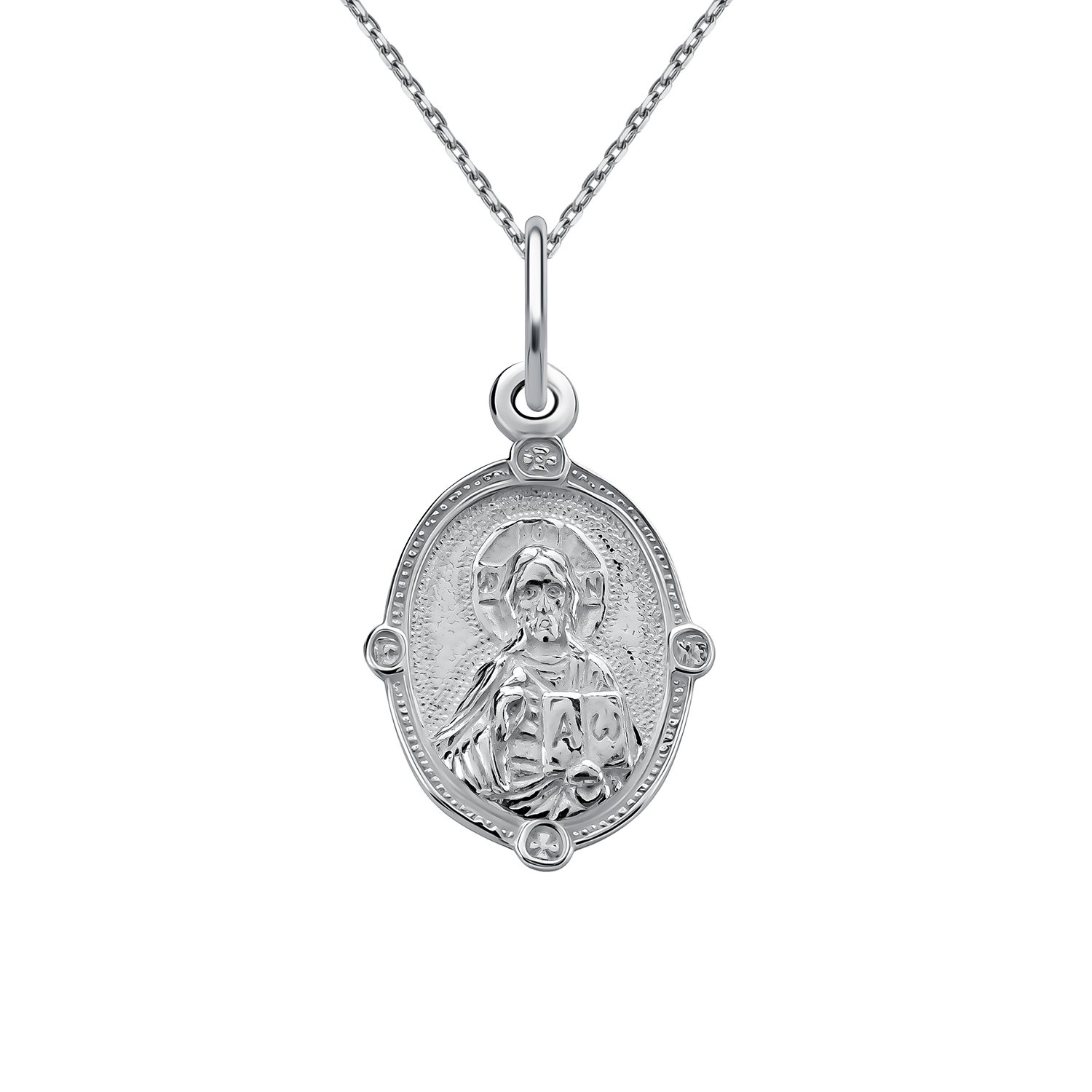 Серебряная подвеска Икона