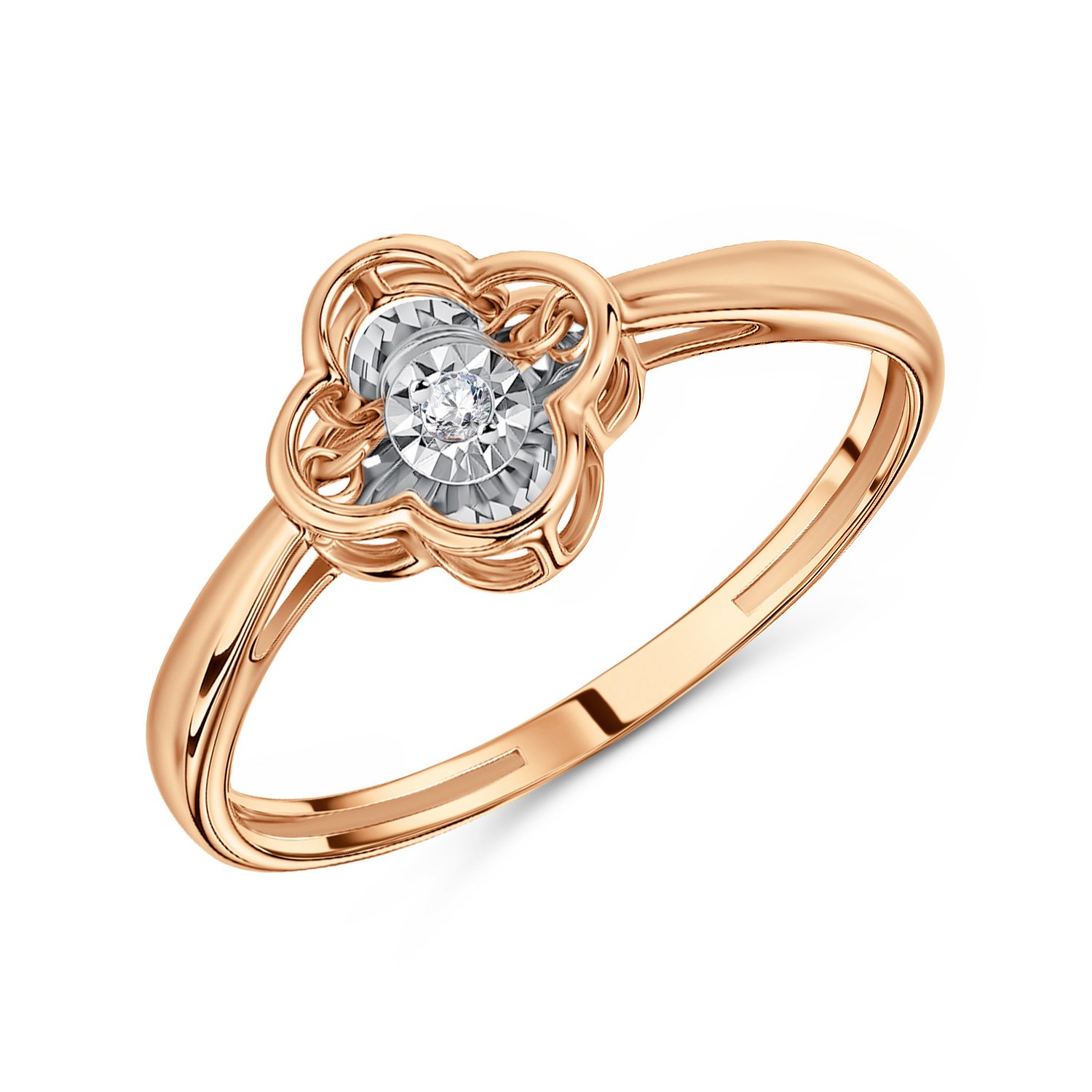 Фото «Золотое кольцо с бриллиантом»